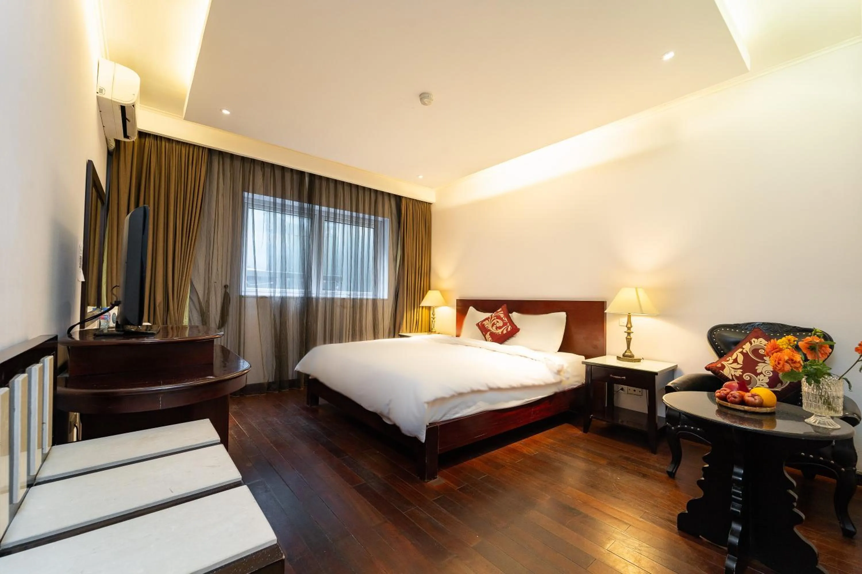 Bed in Ha Noi Memory Central Hotel And Spa