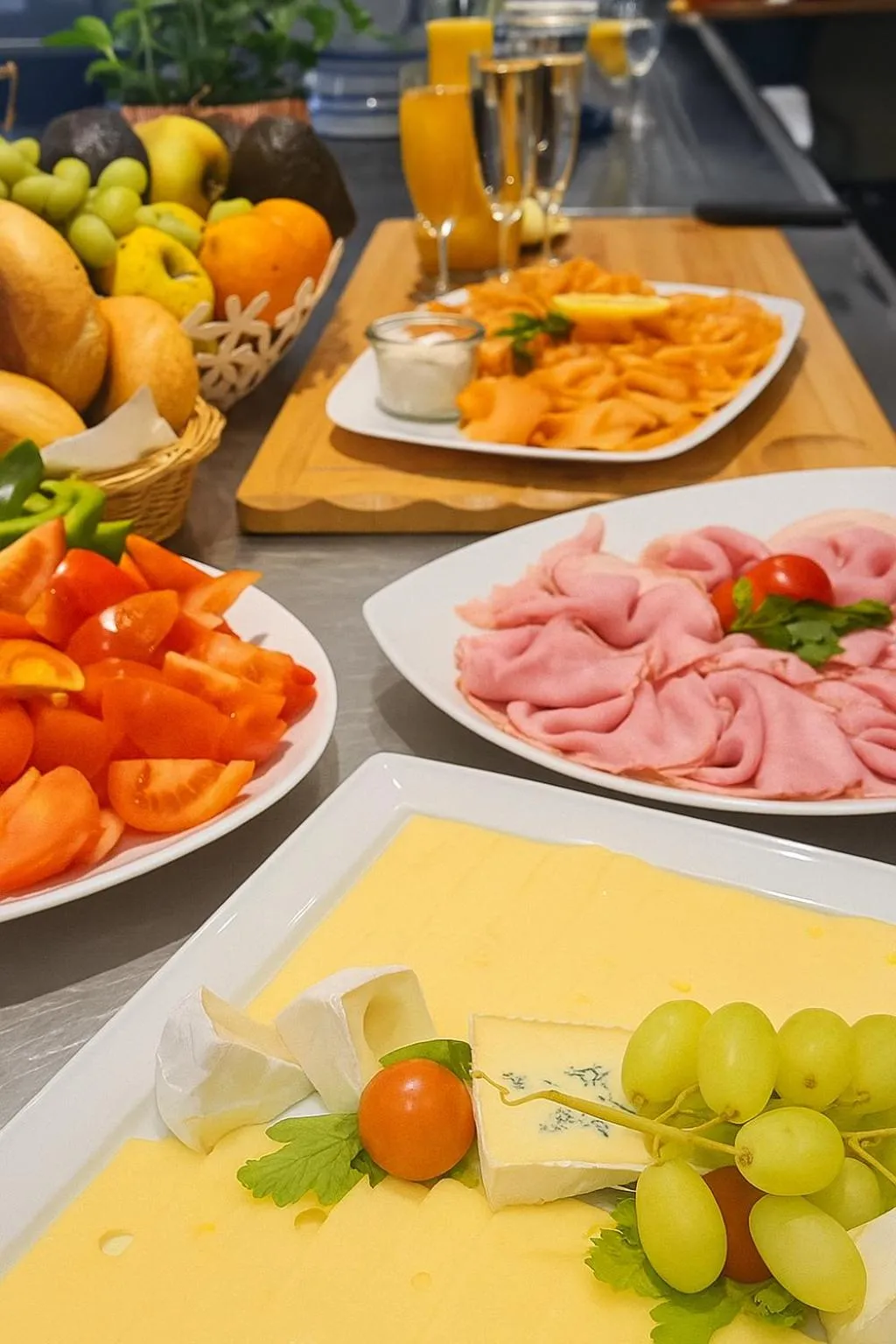 Food and drinks in Hotel Krone