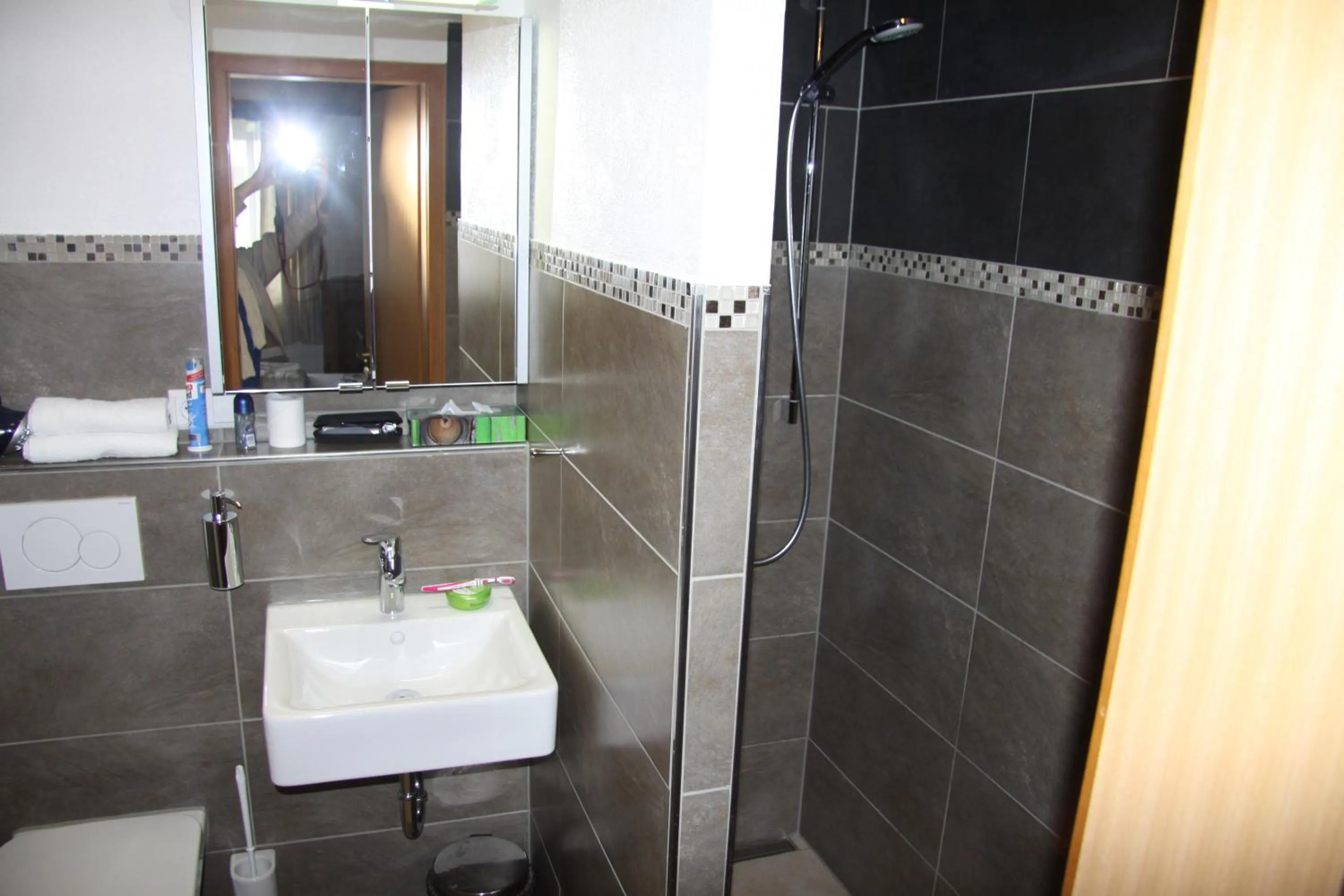 Shower in Adam & Eva Gasthof Paradies mit Hotel