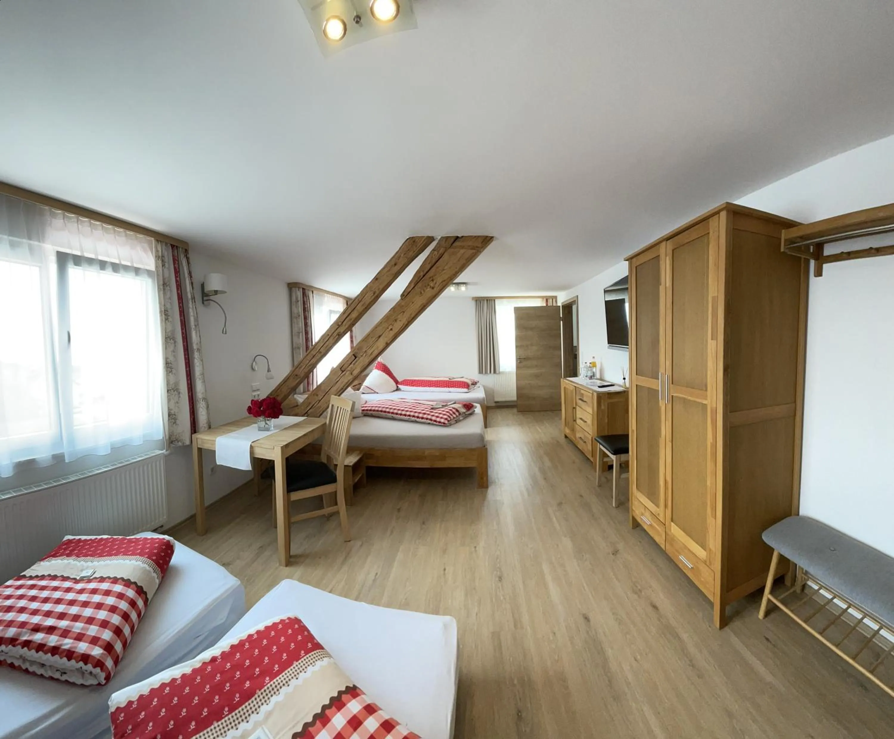 Photo of the whole room, Bed in Adam & Eva Gasthof Paradies mit Hotel