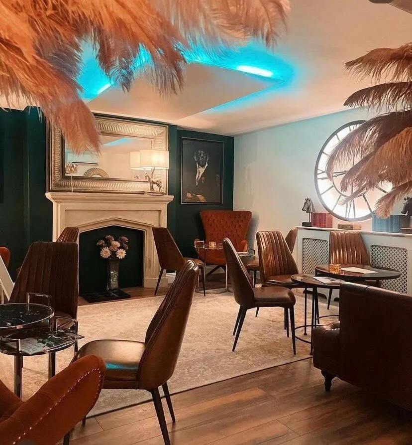 Seating area in Clarence Court Hotel