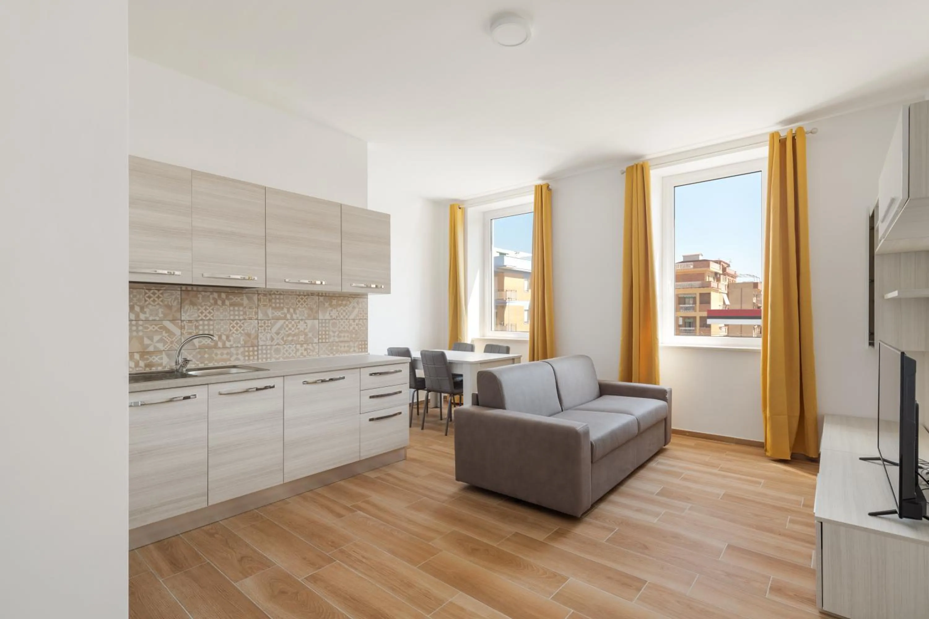 Kitchen or kitchenette in Residence Torvaianica