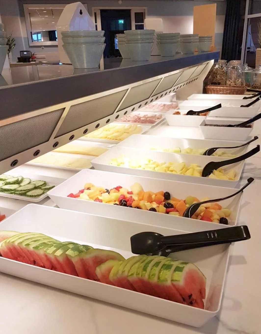 Breakfast in WestCord Strandhotel Seeduyn