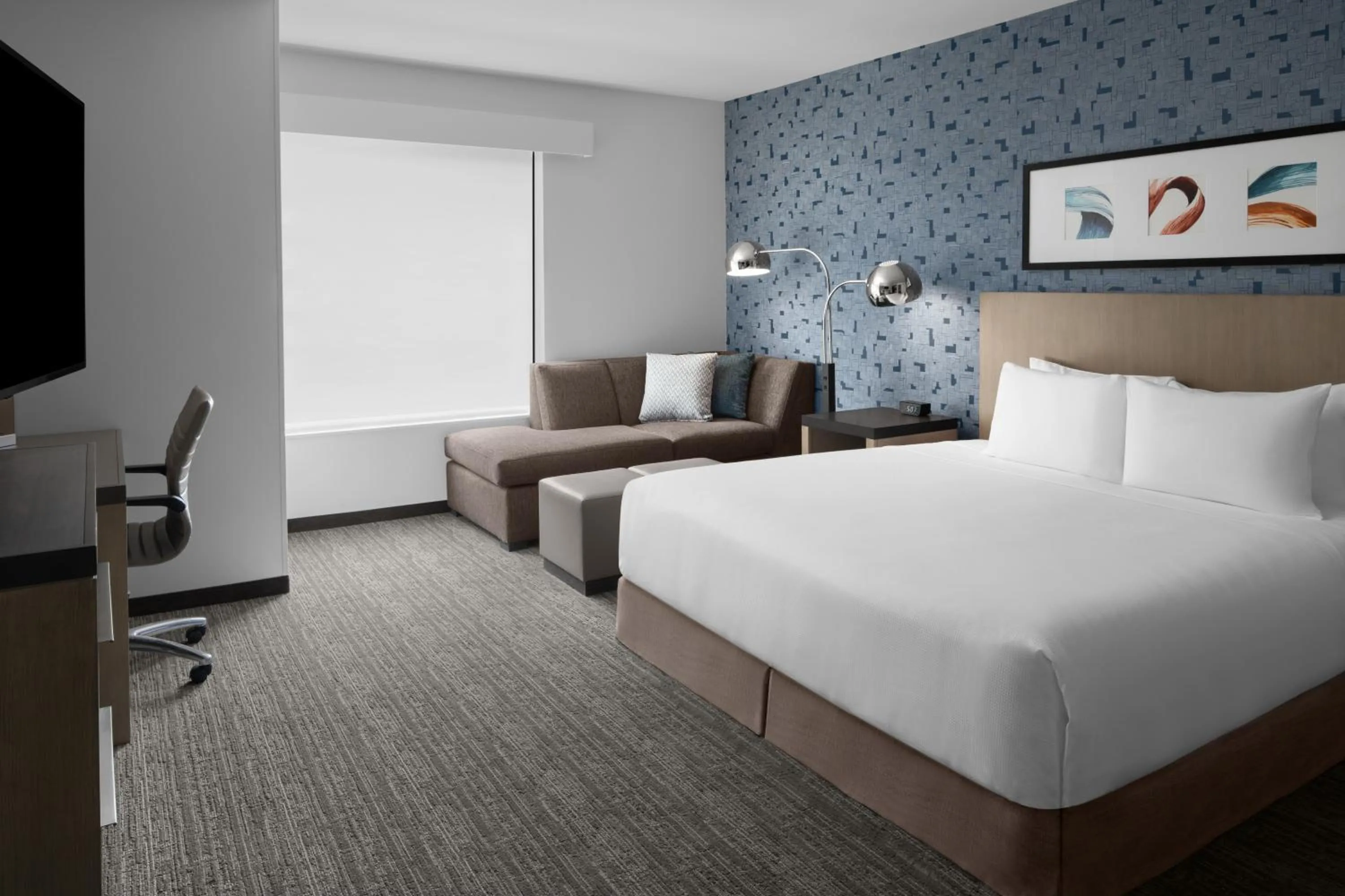 Bedroom, Bed in Hyatt House Lansing-University Area