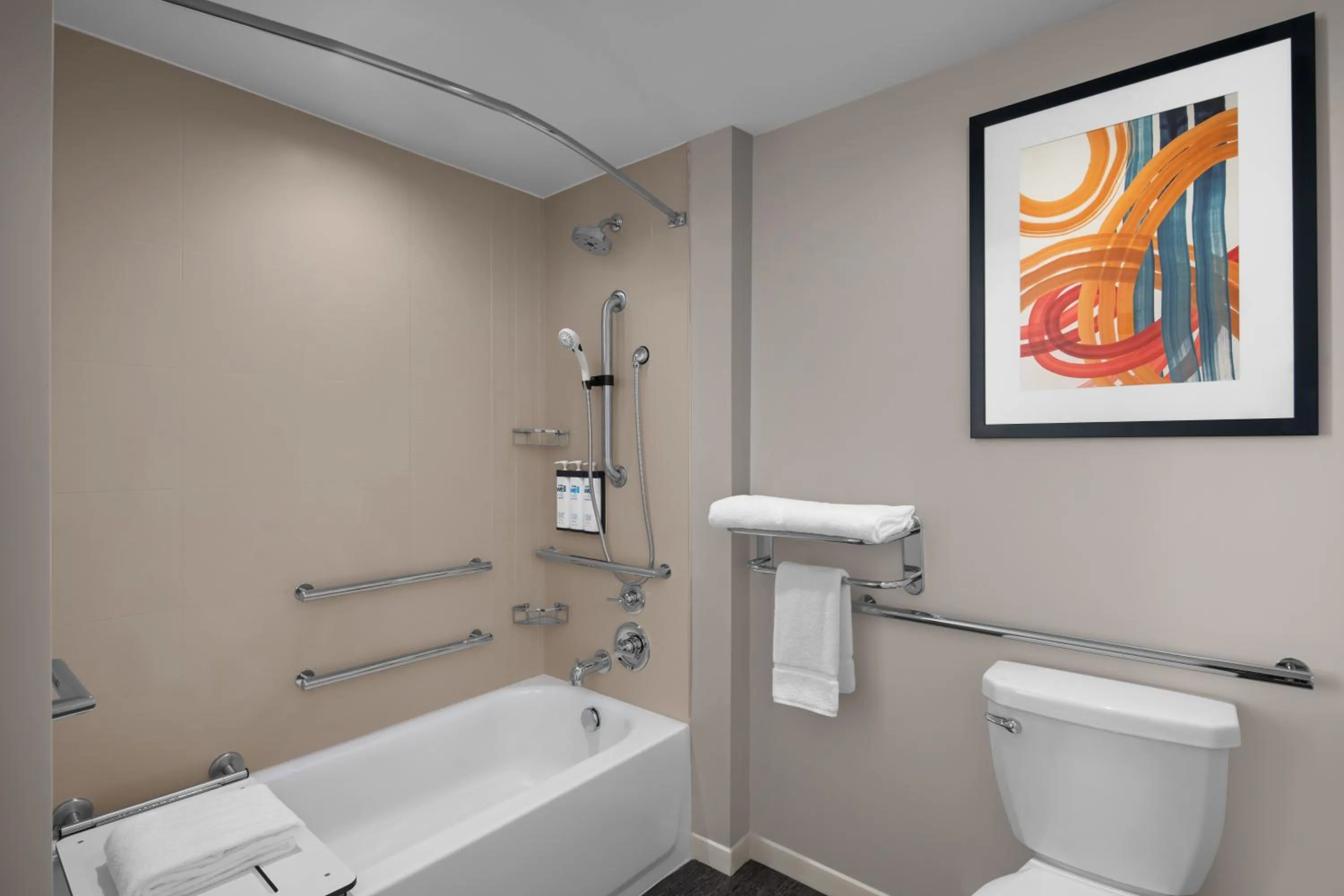 Bathroom in Hyatt House Lansing-University Area