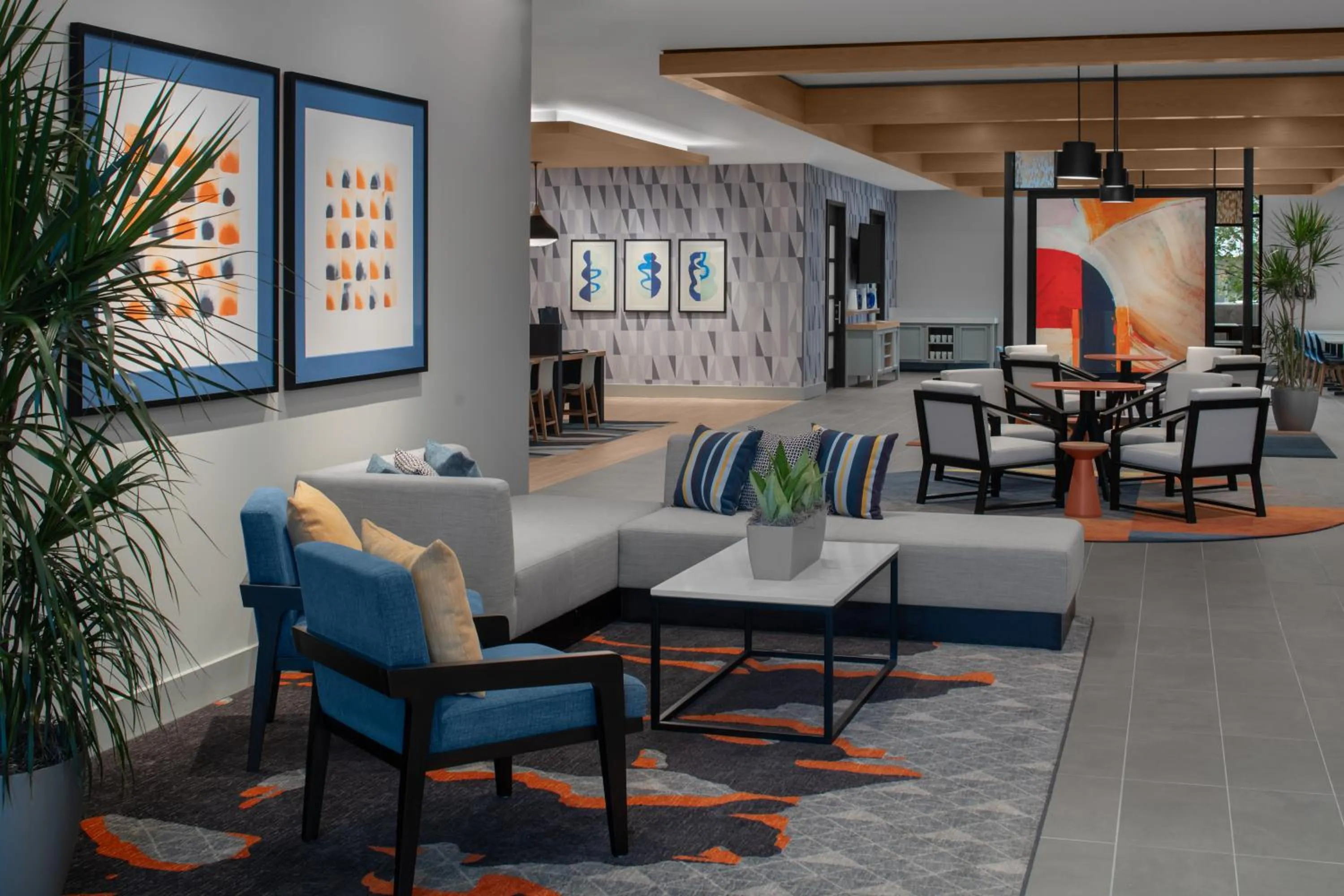 Lobby or reception in Hyatt House Lansing-University Area