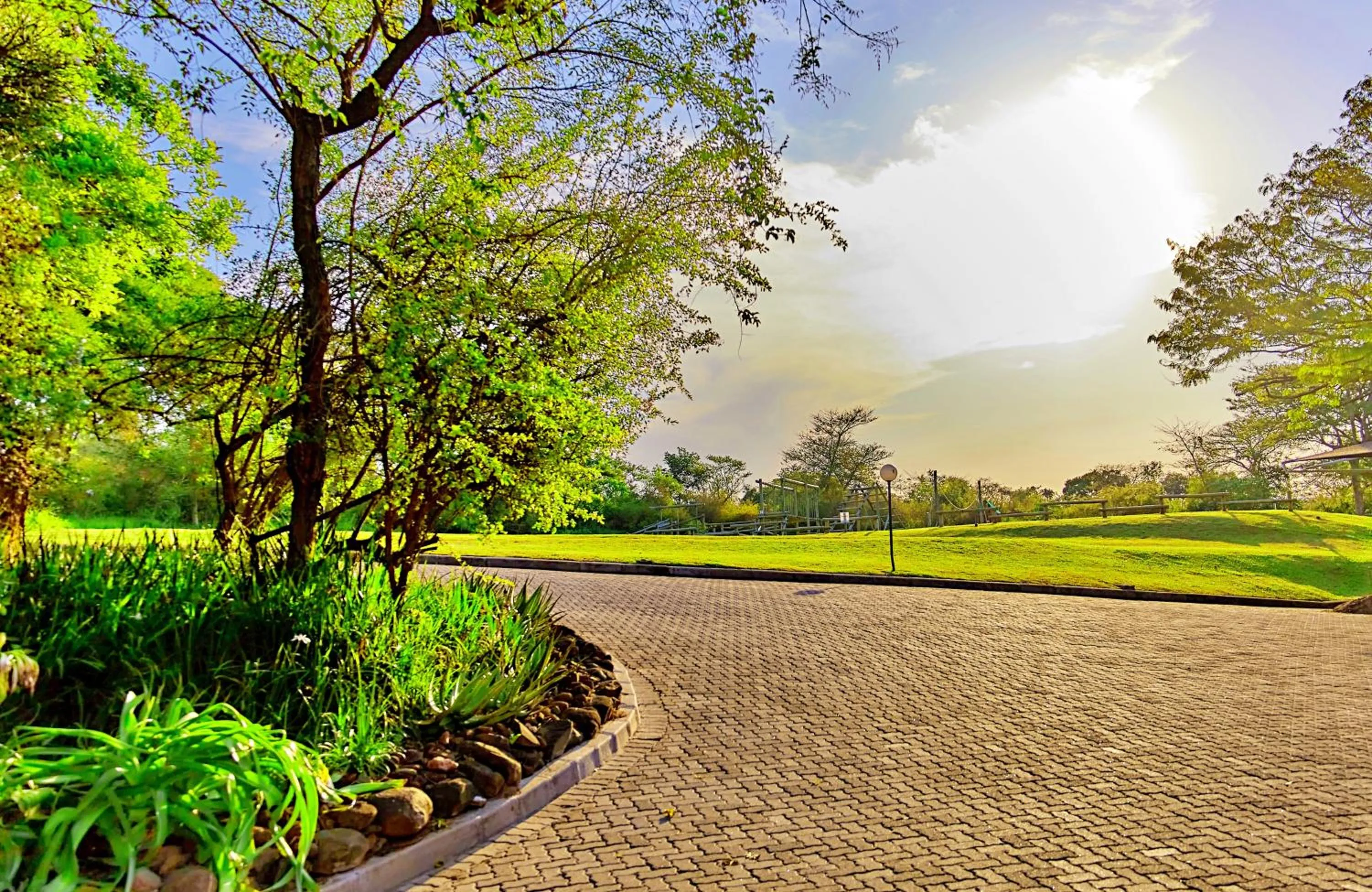 Garden in Sanbonani Hotel