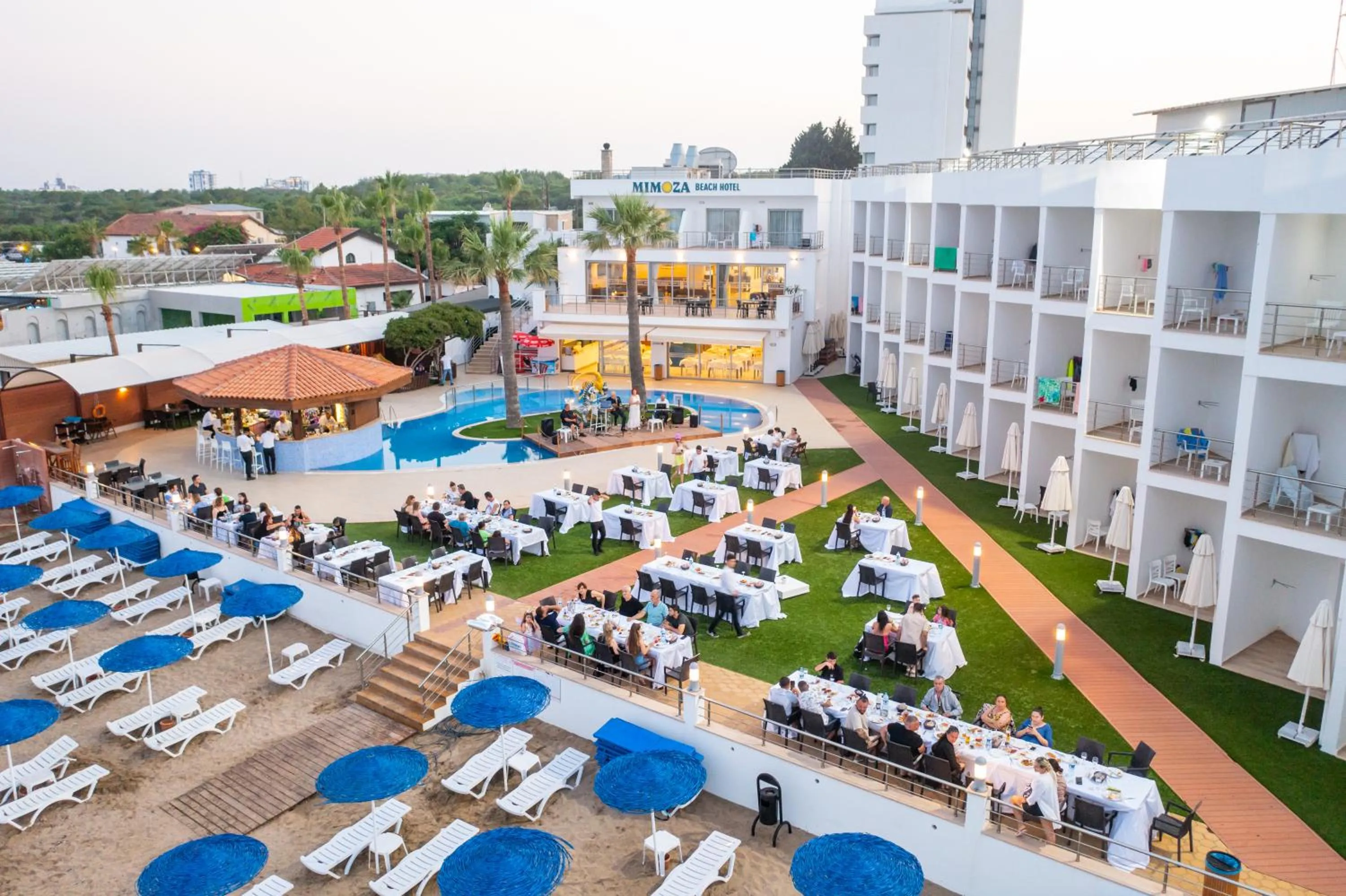 Property building in Mimoza Beach Hotel