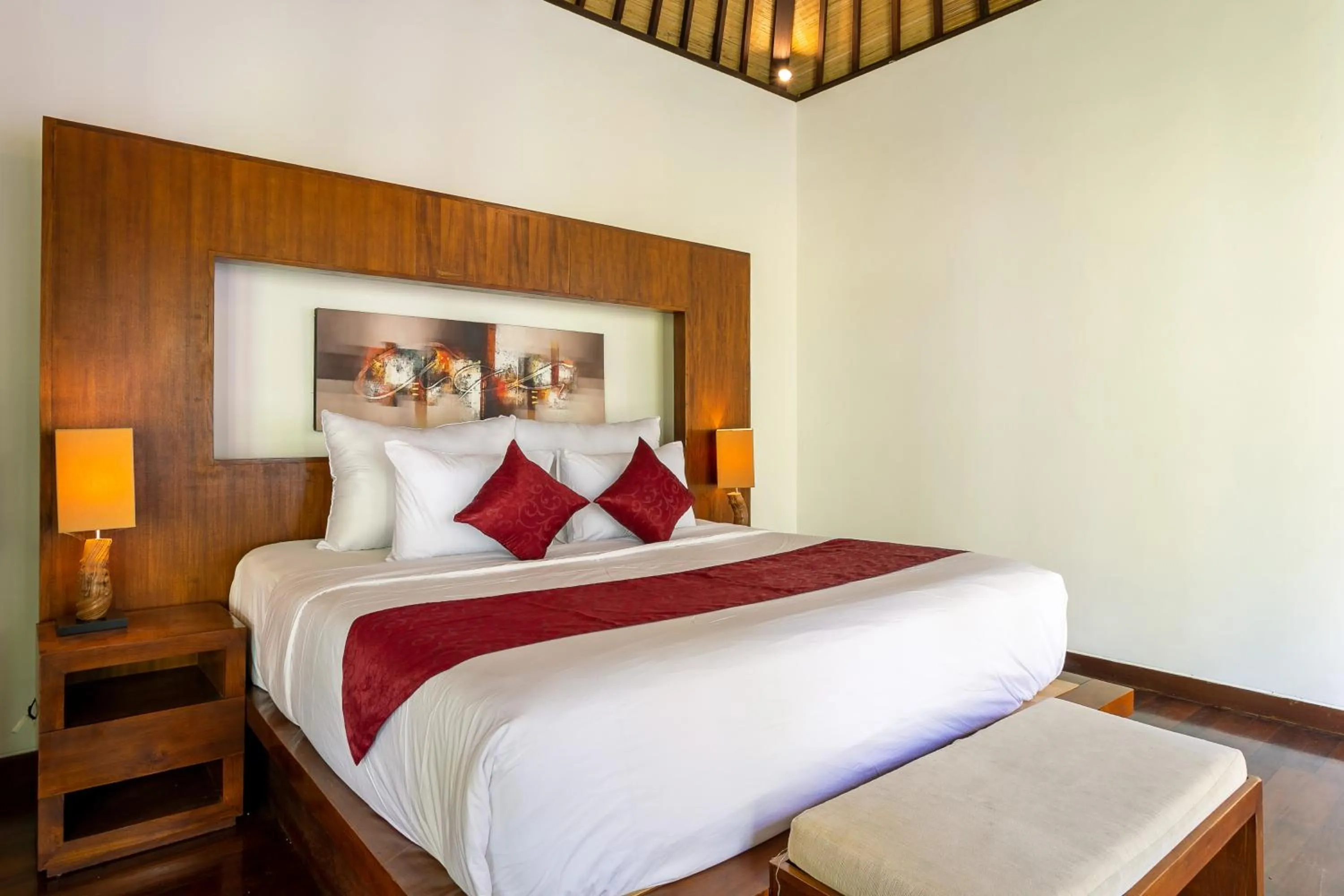 Bed in Sukanami Villa Ubud by ecommerceloka