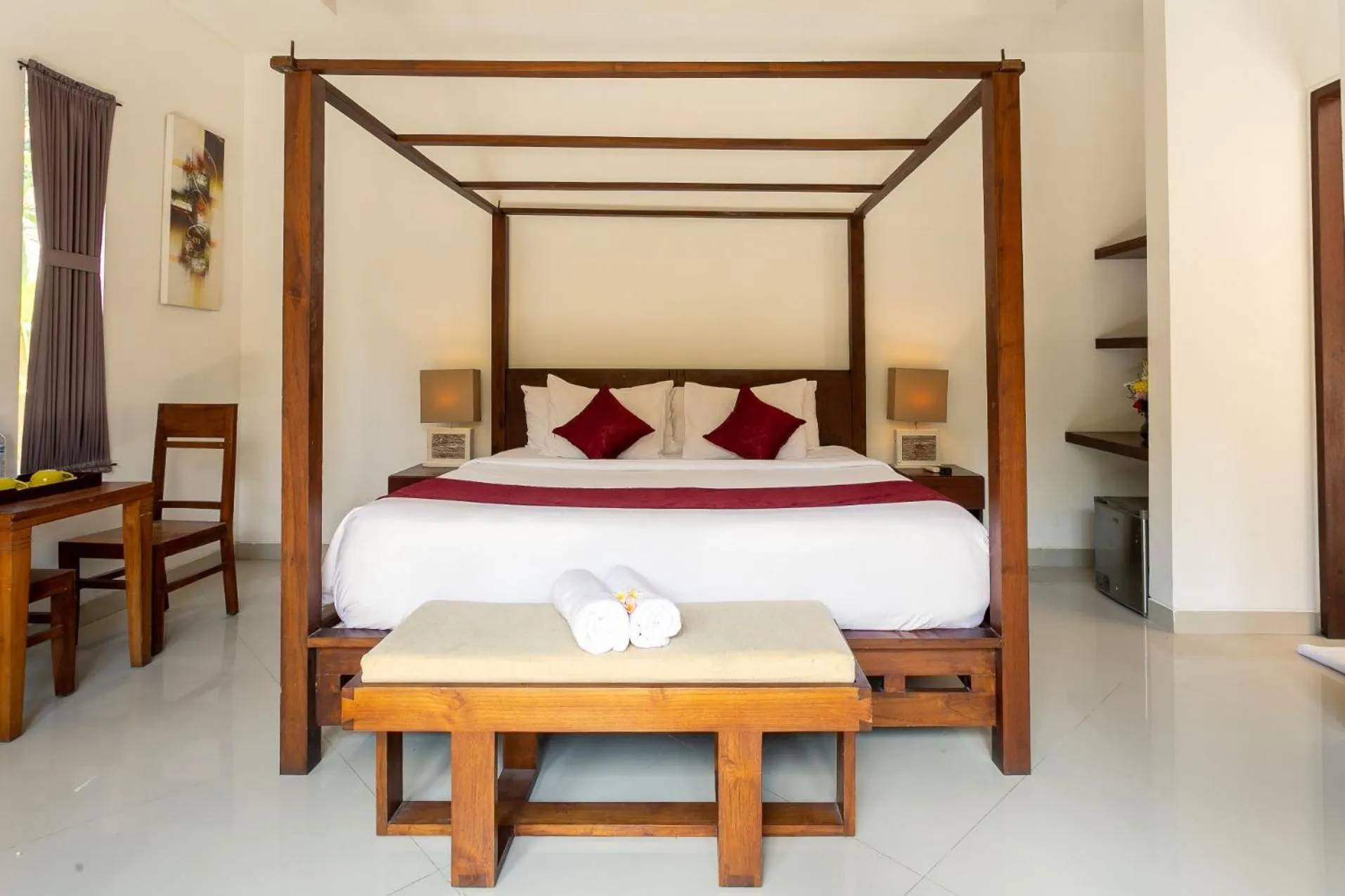 Bed in Sukanami Villa Ubud by ecommerceloka
