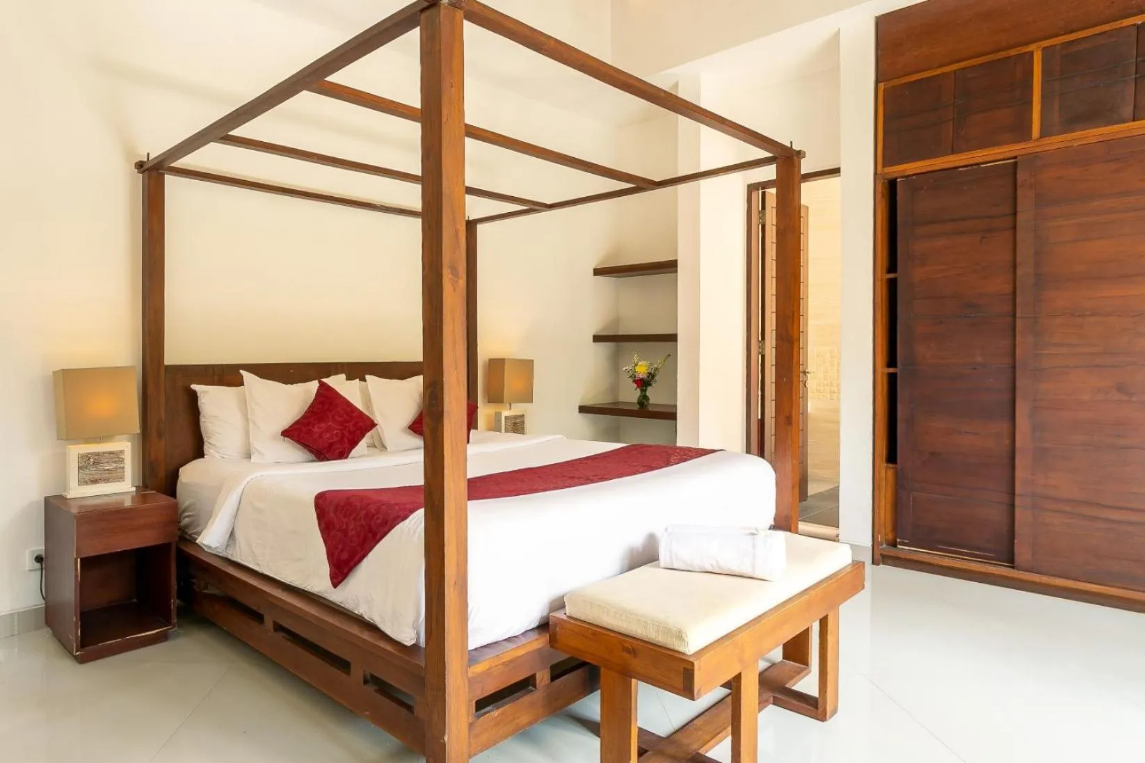 Bed in Sukanami Villa Ubud by ecommerceloka