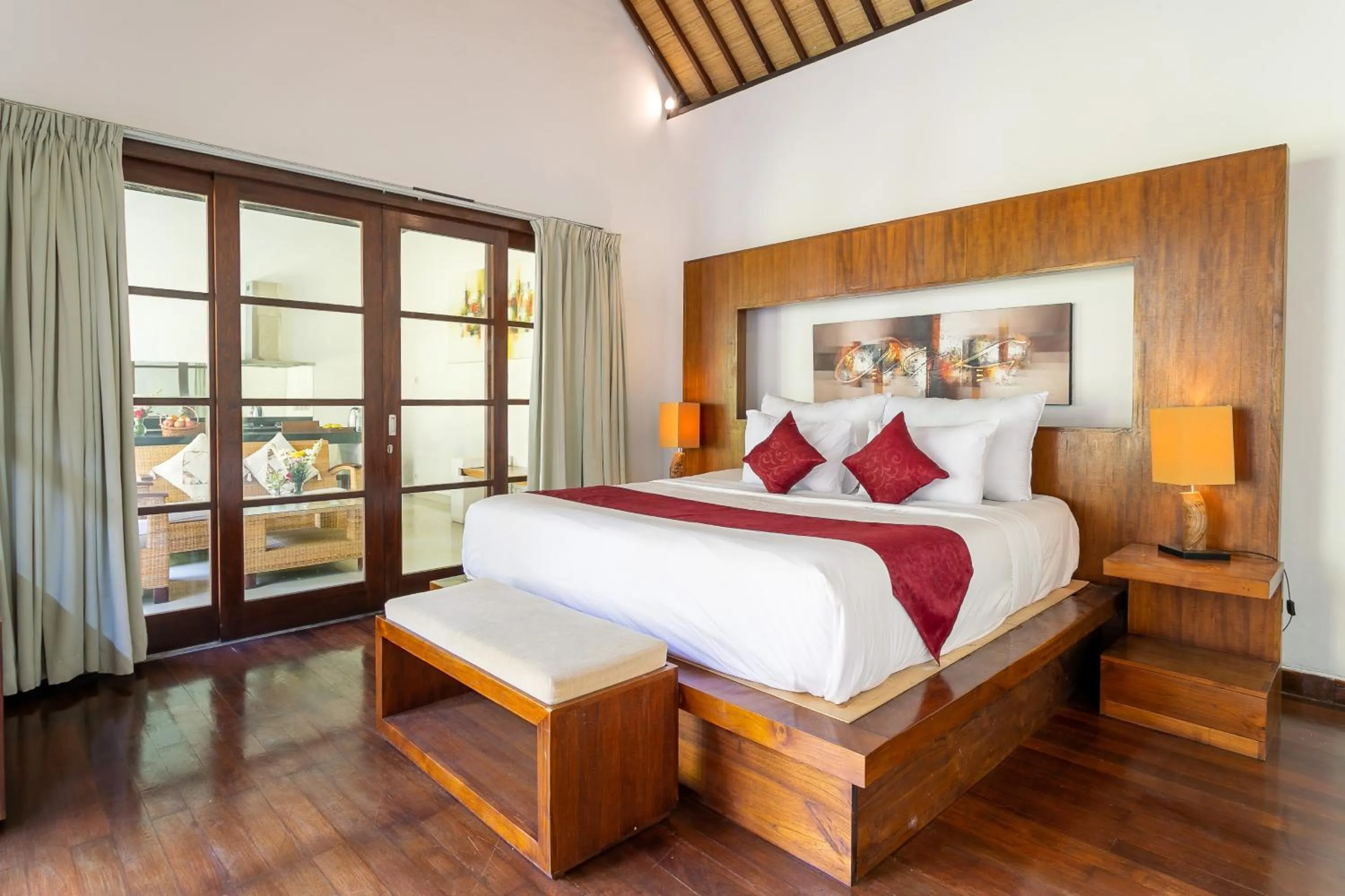 Bed in Sukanami Villa Ubud by ecommerceloka