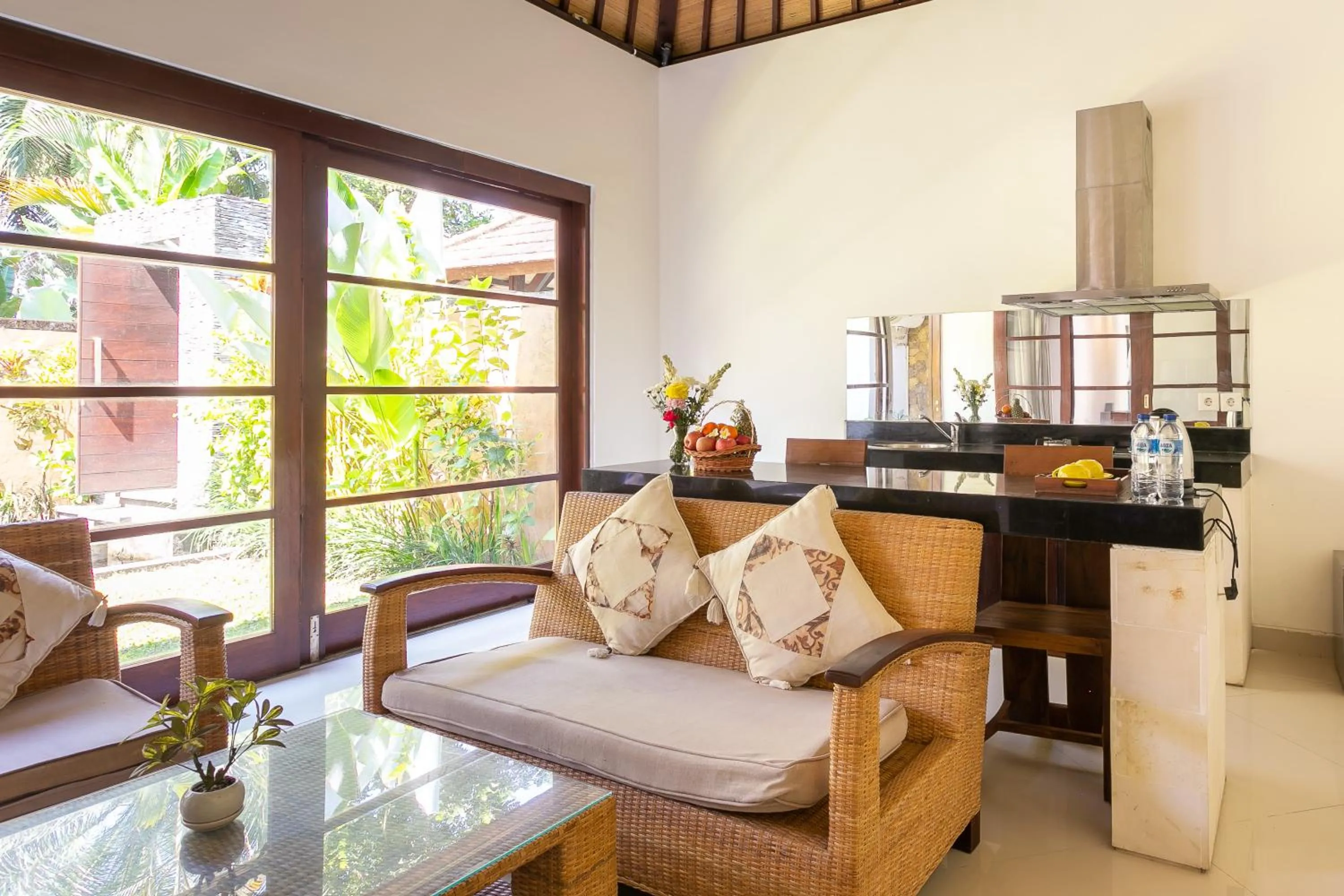 Kitchen or kitchenette in Sukanami Villa Ubud by ecommerceloka