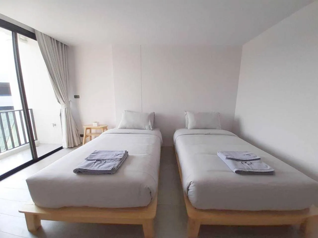 Bed in Tassanaplace Boutique Hotel (ฺBansuan)