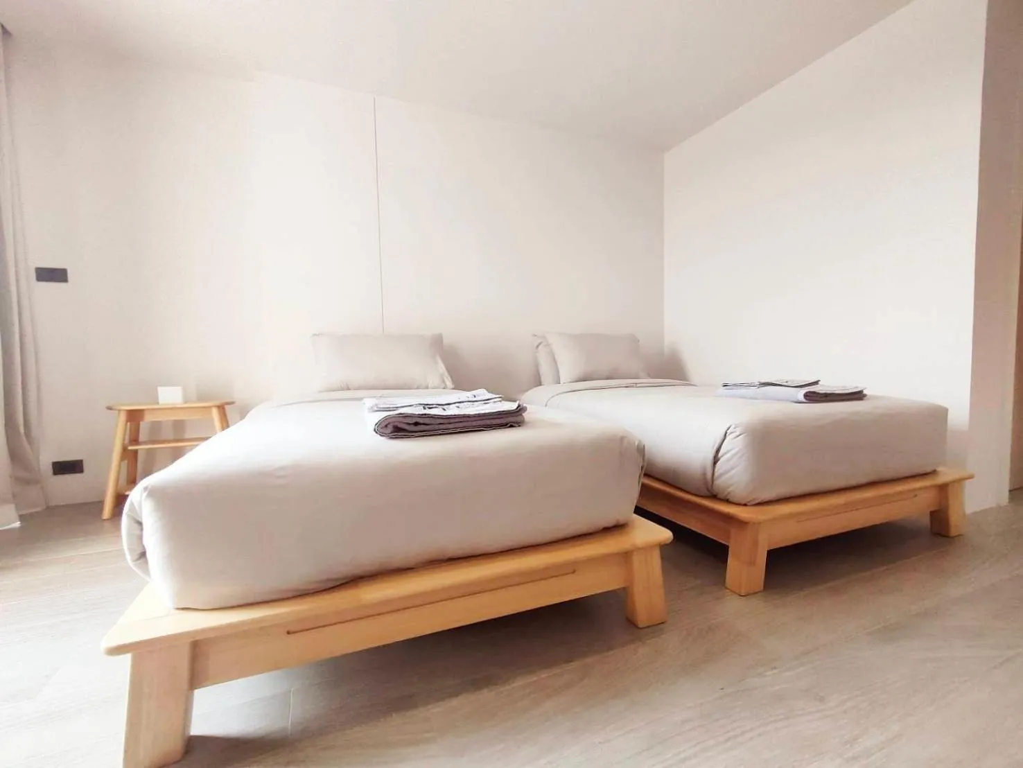 Bed in Tassanaplace Boutique Hotel (ฺBansuan)