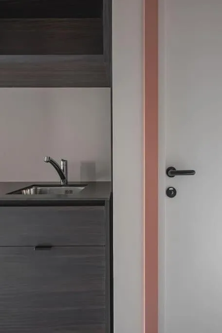 Kitchen or kitchenette in Resume apartments