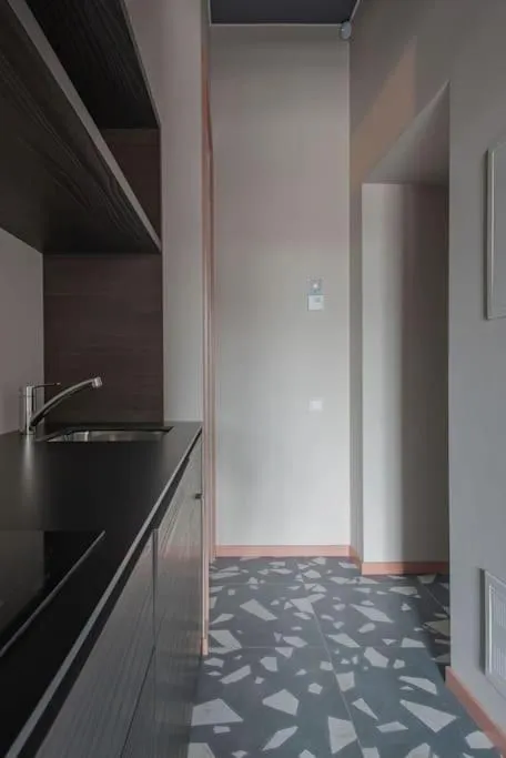 Kitchen or kitchenette in Resume apartments