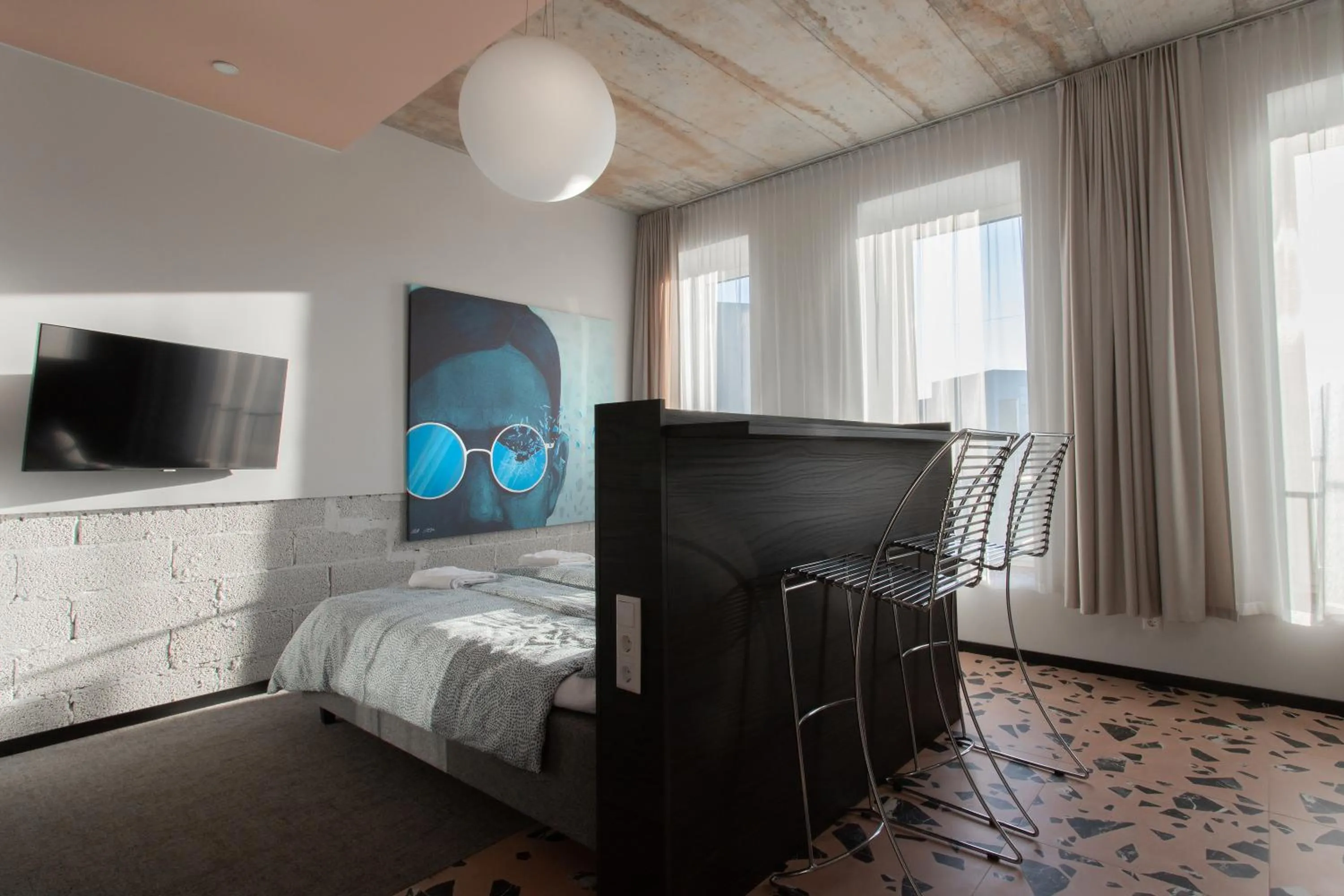 Bed in Resume apartments