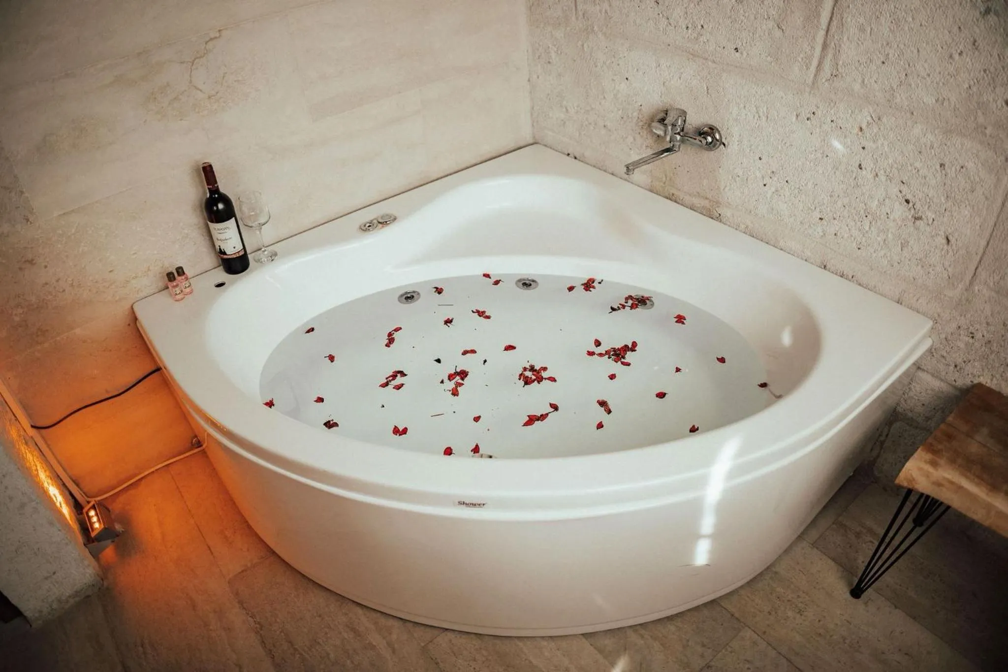 Hot Tub in Cappadocia Snora Cave