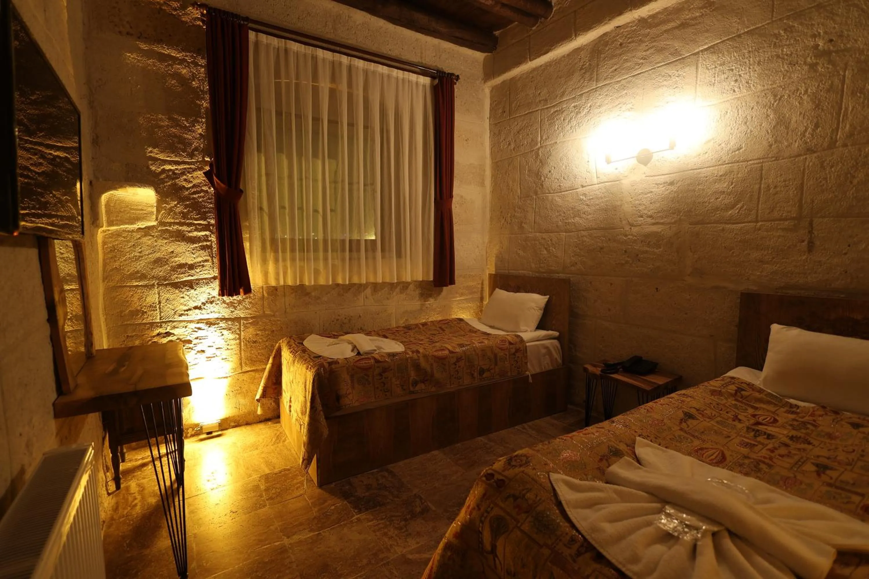 Bed in Cappadocia Snora Cave