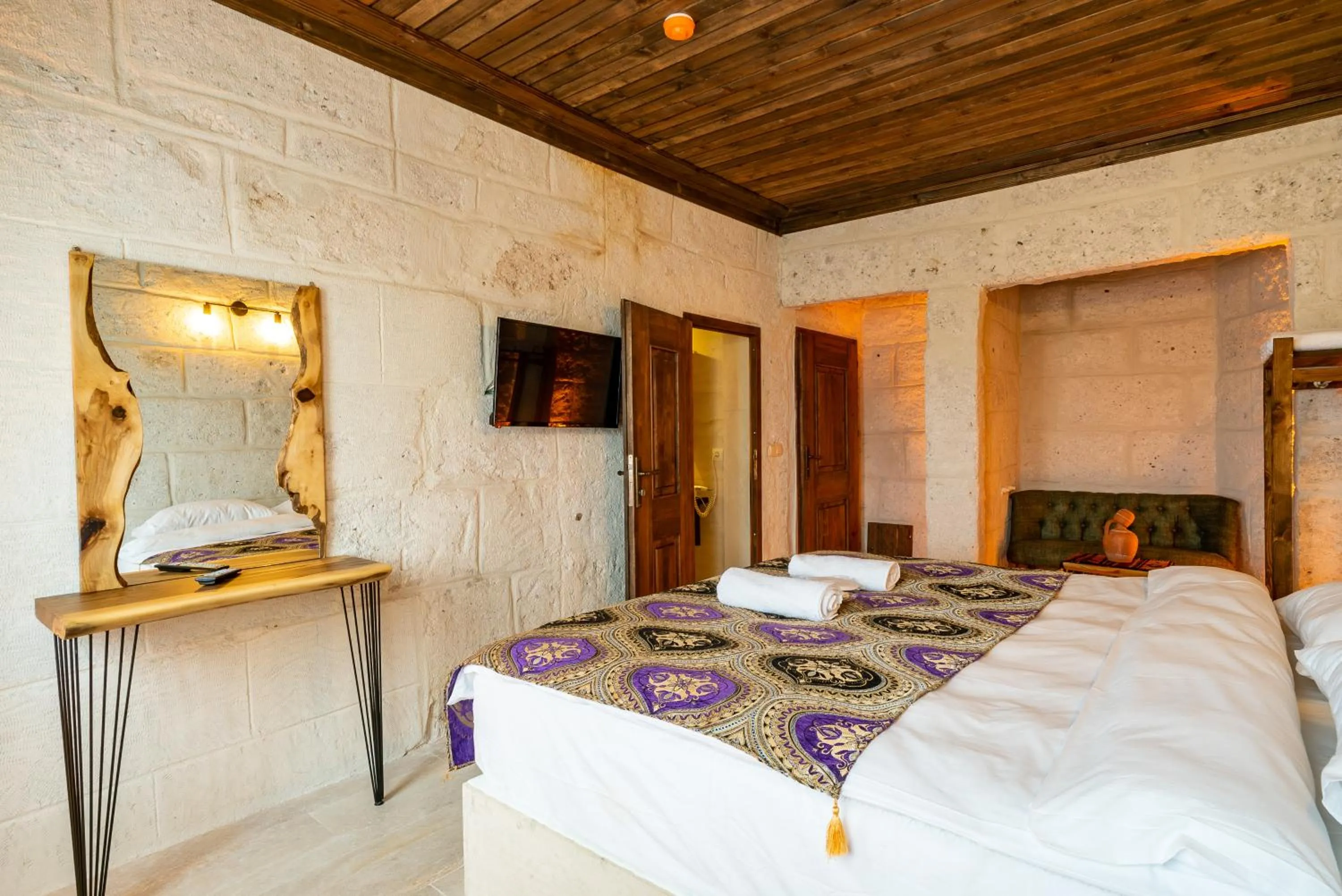 TV and multimedia in Cappadocia Snora Cave