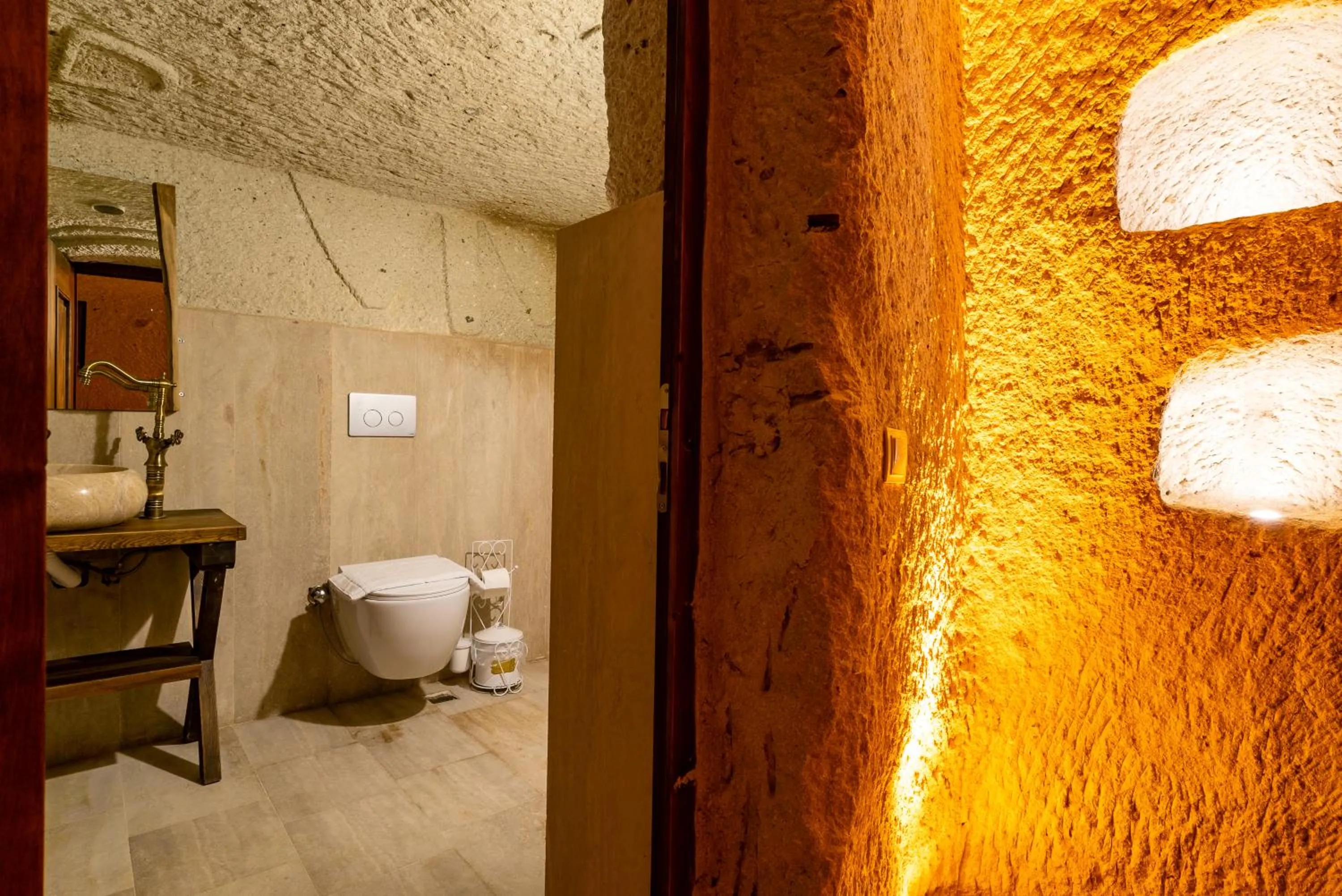 Toilet in Cappadocia Snora Cave