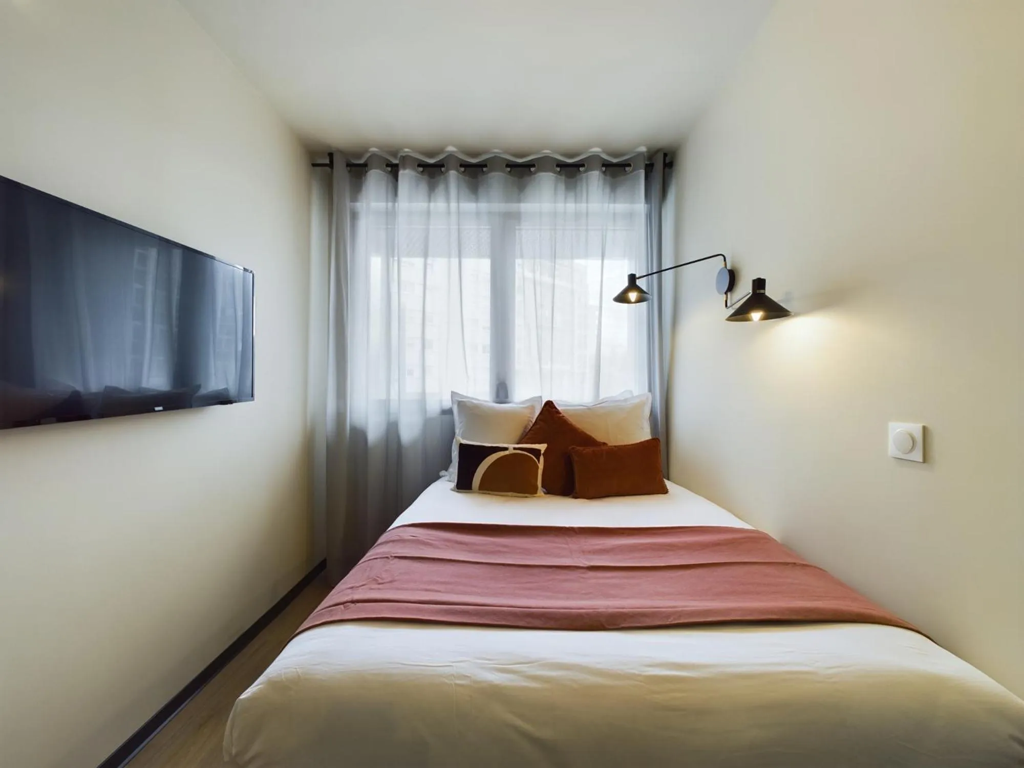 Bedroom, Bed in Hife Gentilly Paris Sud Porte d'Italie