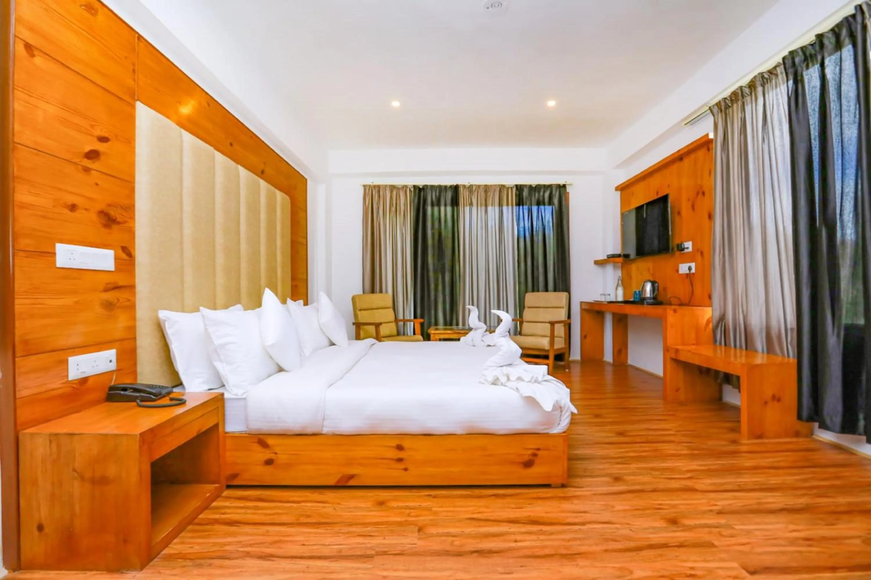 Bed in Hotel Sky Desert - Leh Ladakh UT