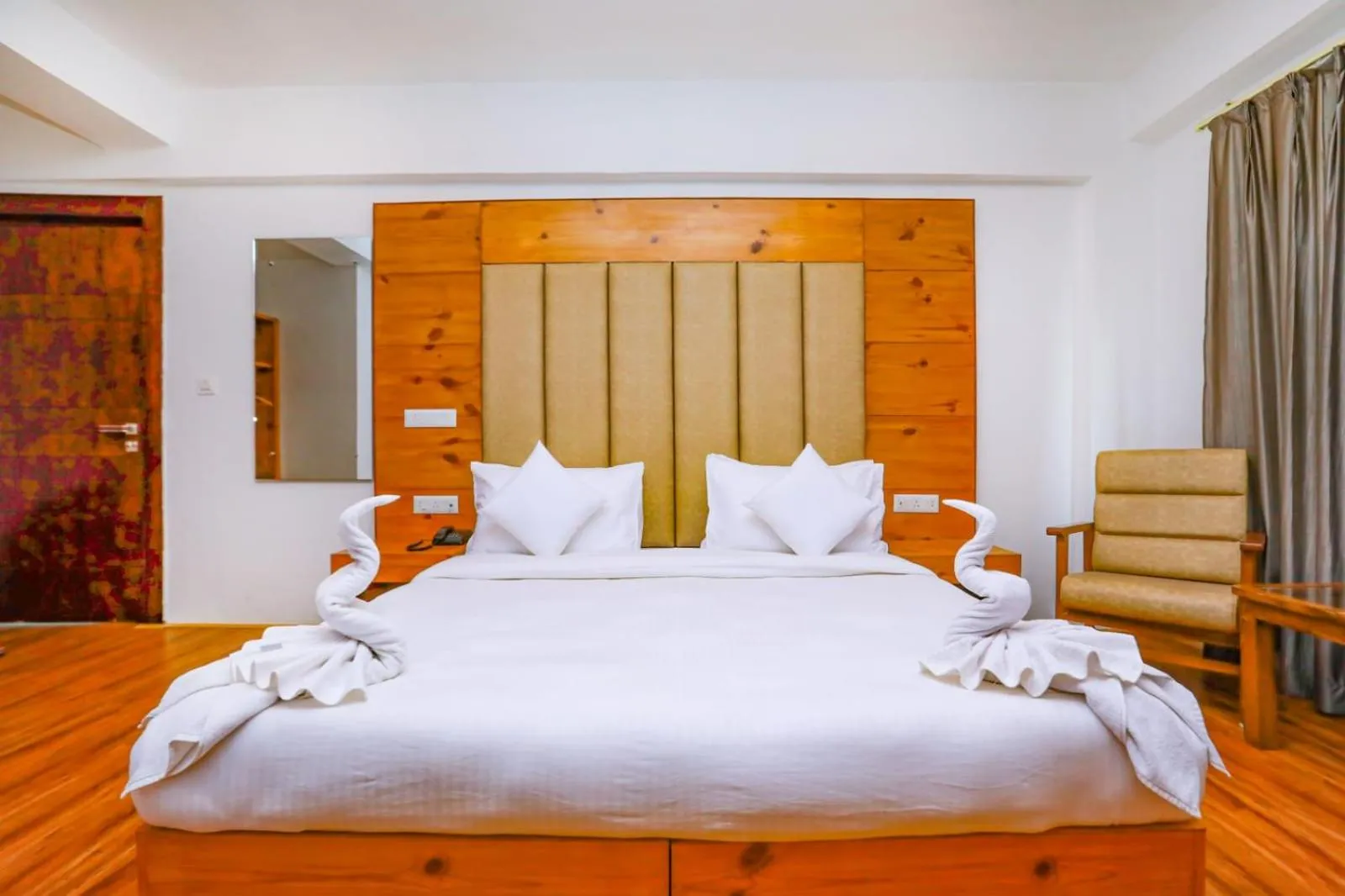 Bed in Hotel Sky Desert - Leh Ladakh UT