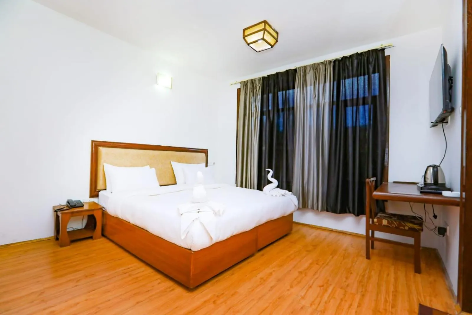 Bed in Hotel Sky Desert - Leh Ladakh UT