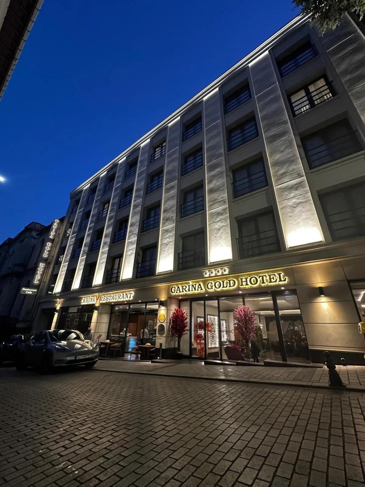 Property building in Carina Gold Hotel And Restaurant