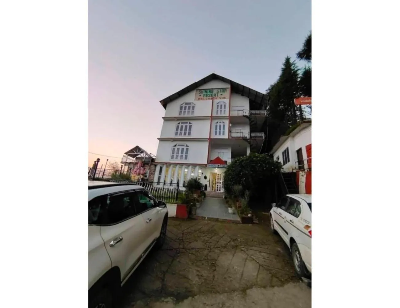 Property building in Shining Star Resort, Khajjiar