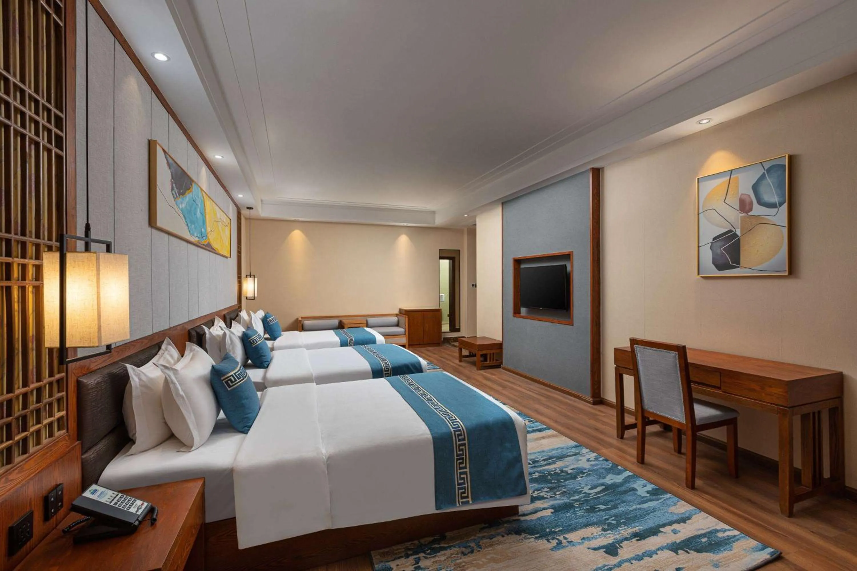 Photo of the whole room in Days Hotel by Wyndham Dali High-speed Railway Station