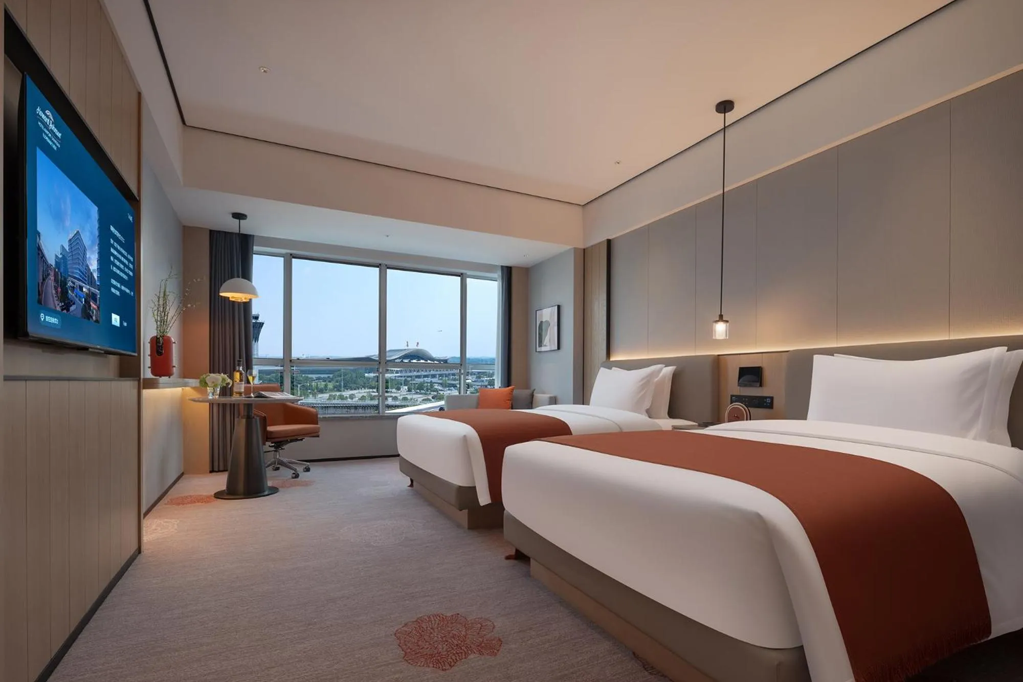 Bedroom in Howard Johnson Airport Hotel Changsha