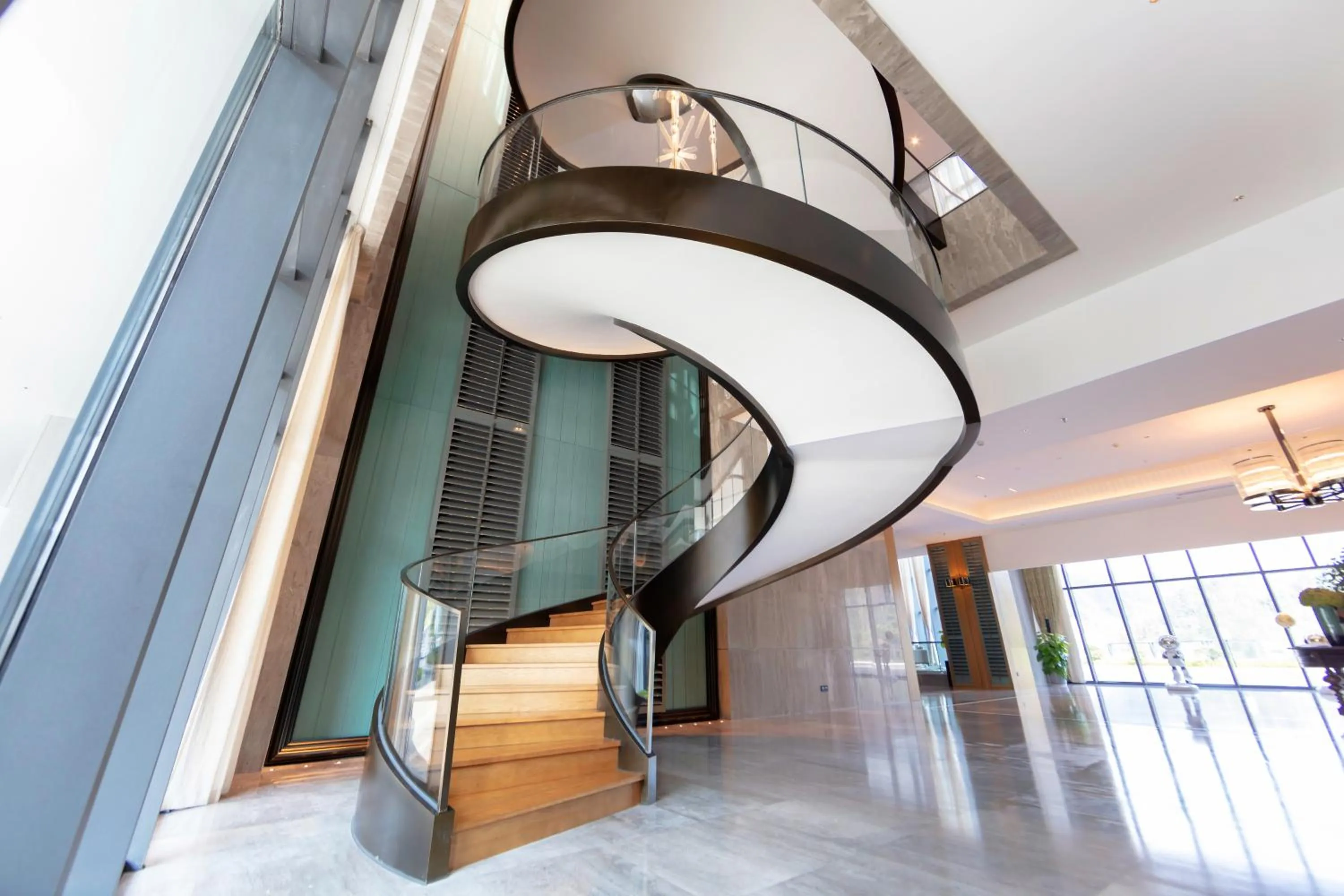 Lobby or reception in Wyndham Grand Plaza Royale Hot Springs Fenghuang