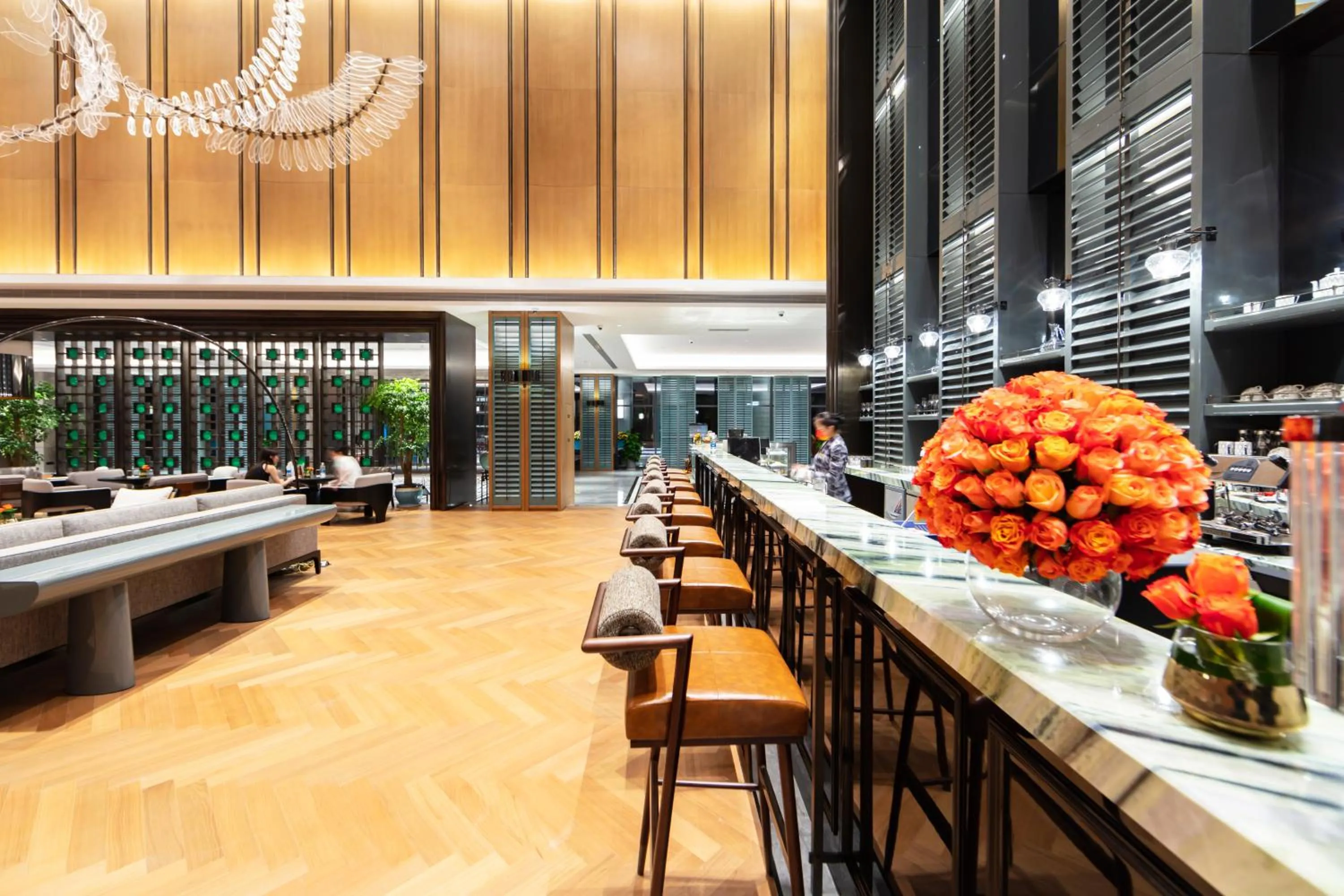 Lounge or bar in Wyndham Grand Plaza Royale Hot Springs Fenghuang