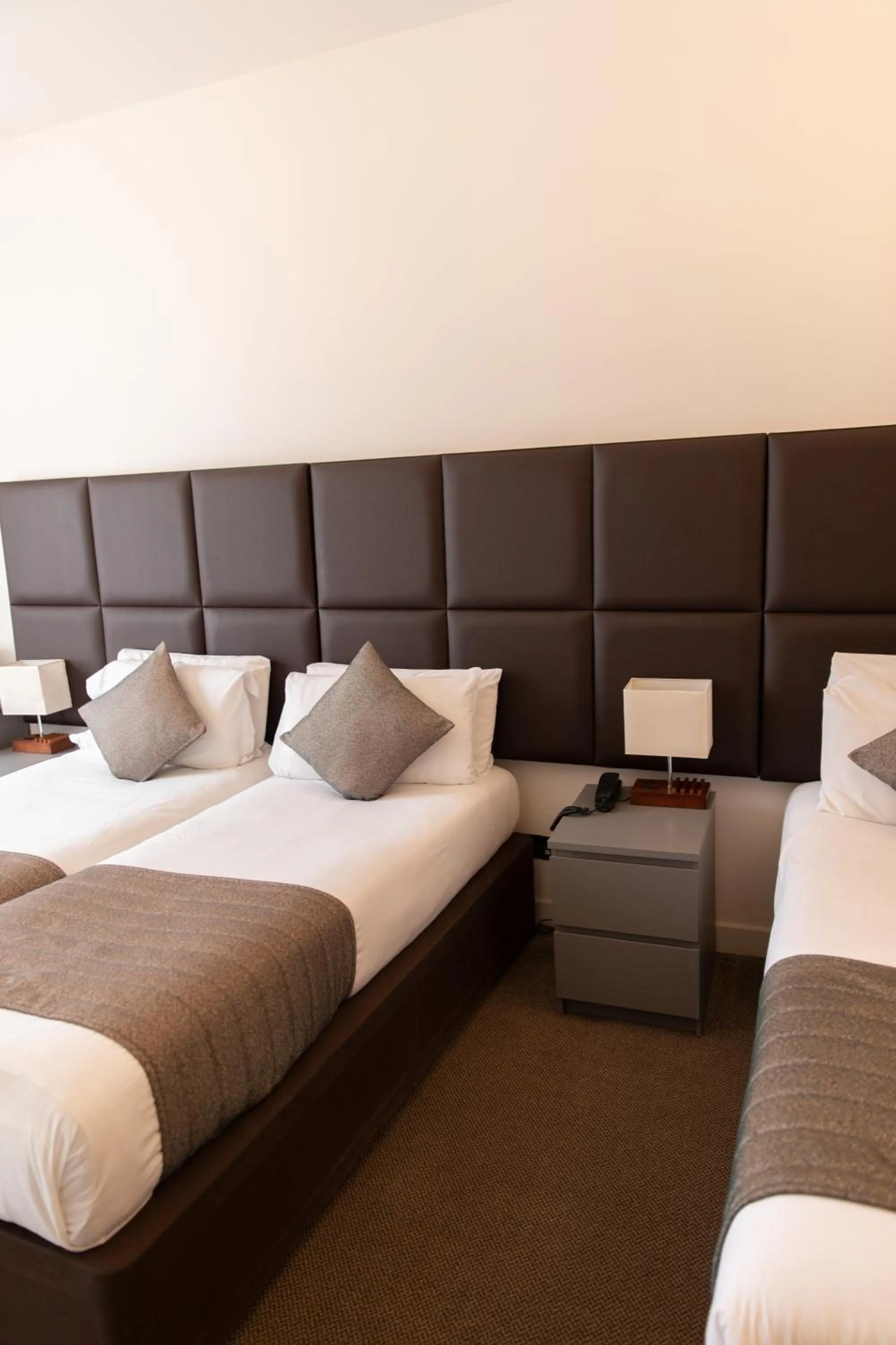 Bed in Duke Of Leinster Hotel