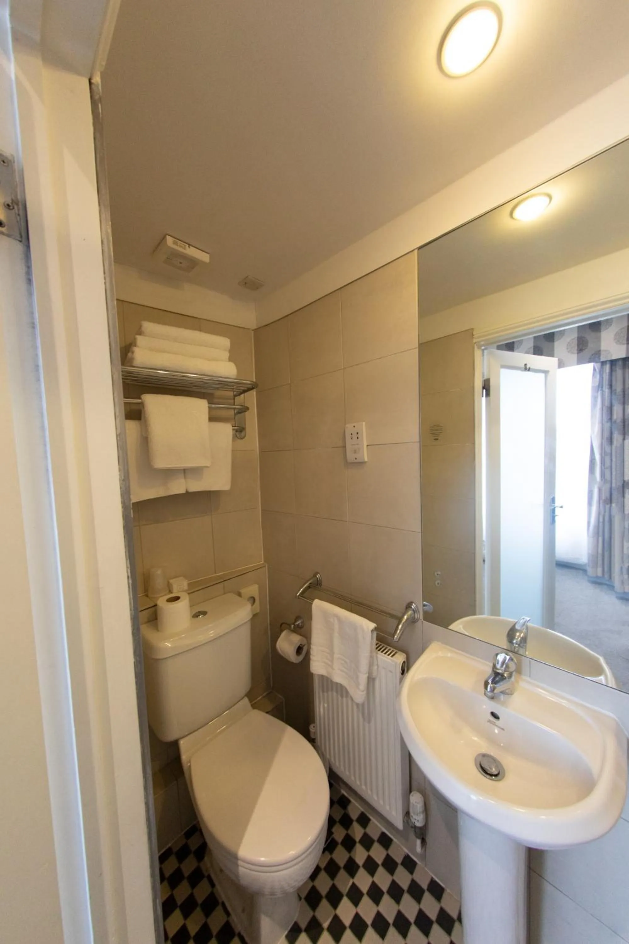 Toilet in Duke Of Leinster Hotel