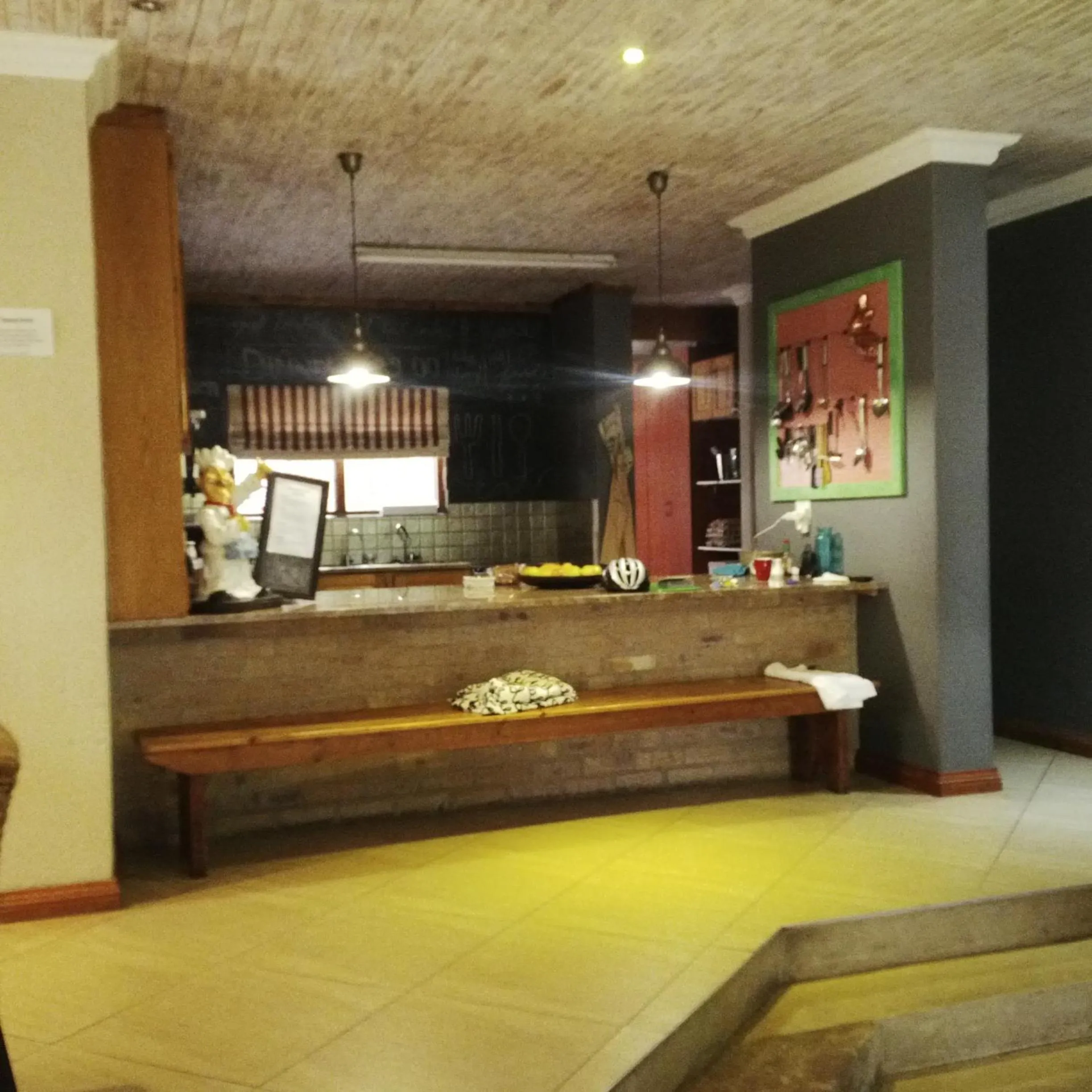 Food and drinks in Zebrina Guest House