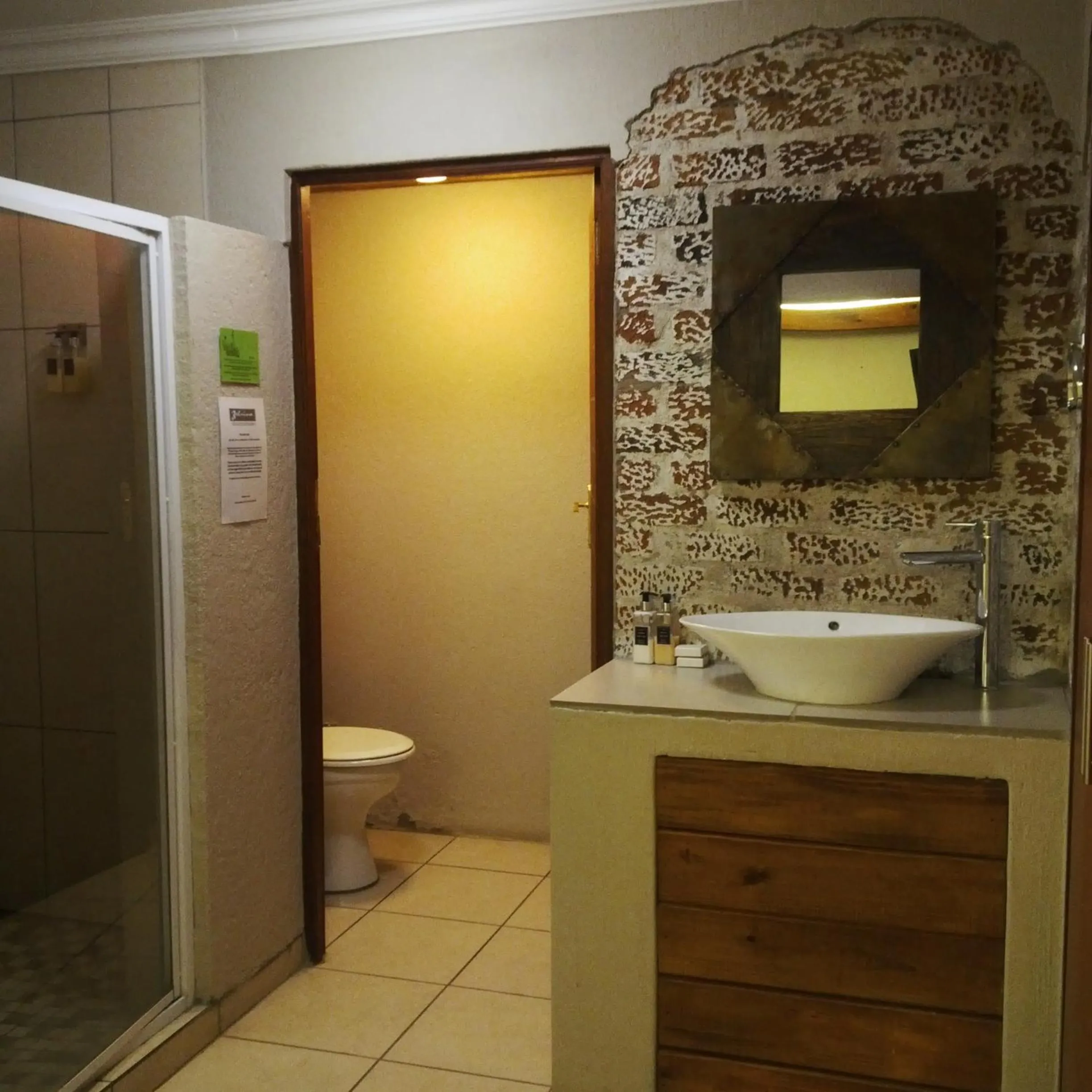Bathroom in Zebrina Guest House