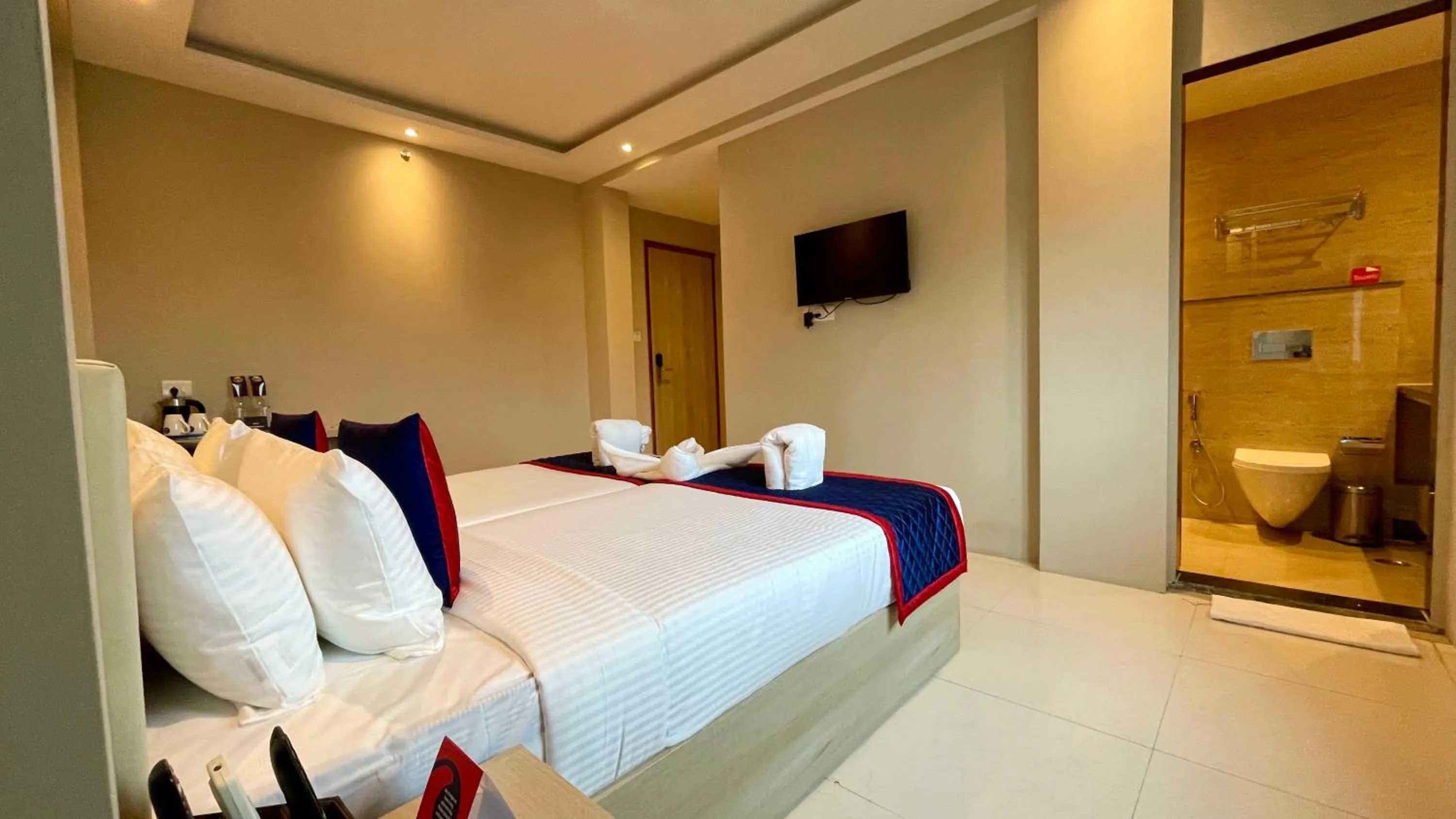 Photo of the whole room, Bed in Zip By Spree Hotels Bhopal