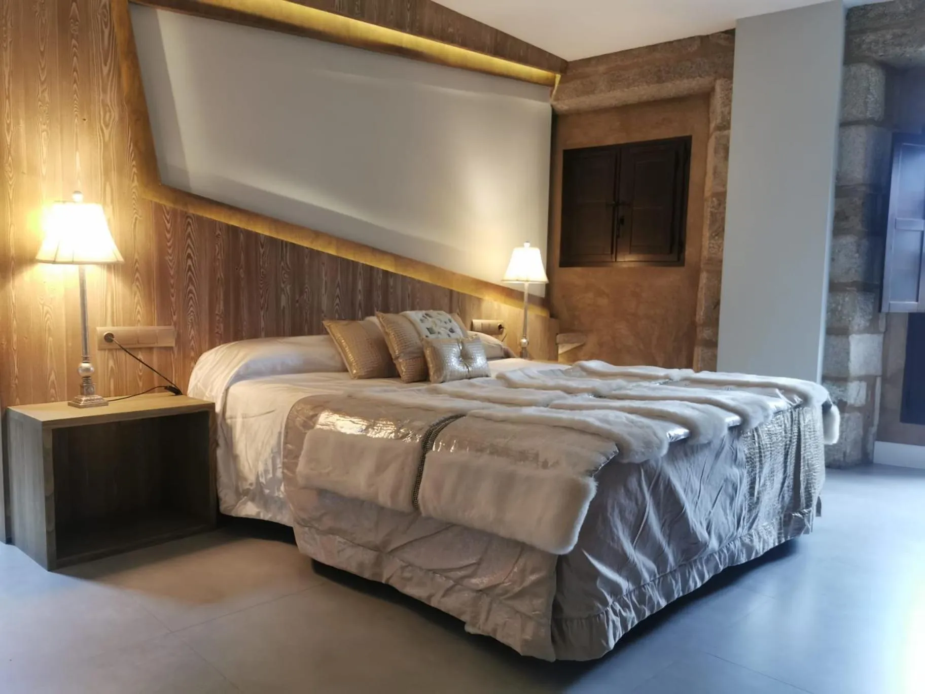 Photo of the whole room, Bed in Hotel Las Treixas