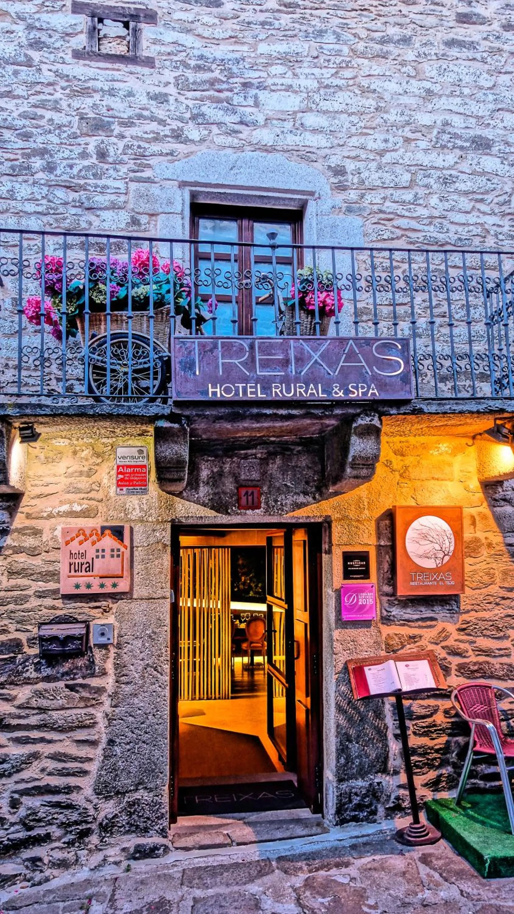 Property building in Hotel Las Treixas