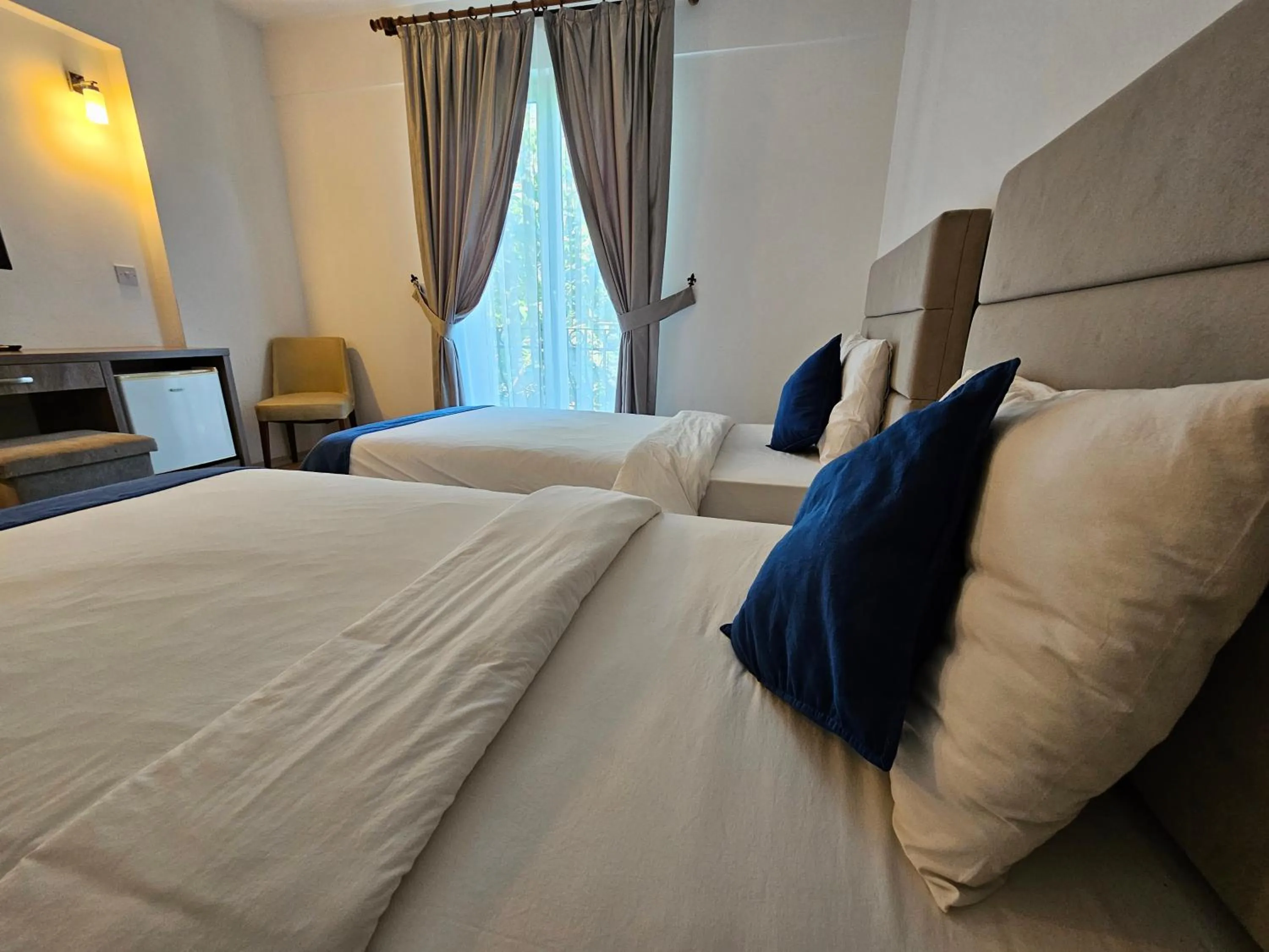 Bed in Park Palace Hotel