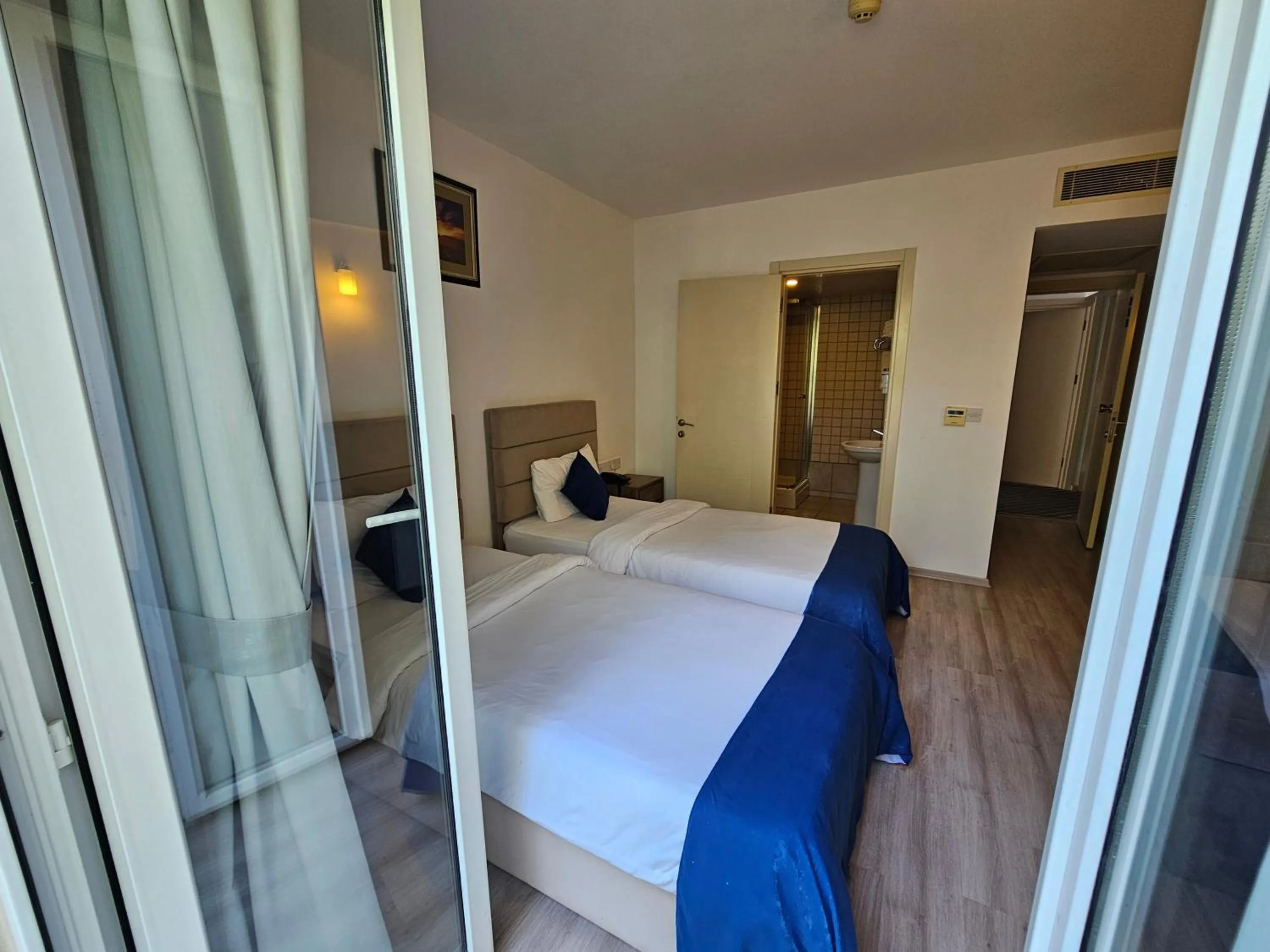 Bed in Park Palace Hotel