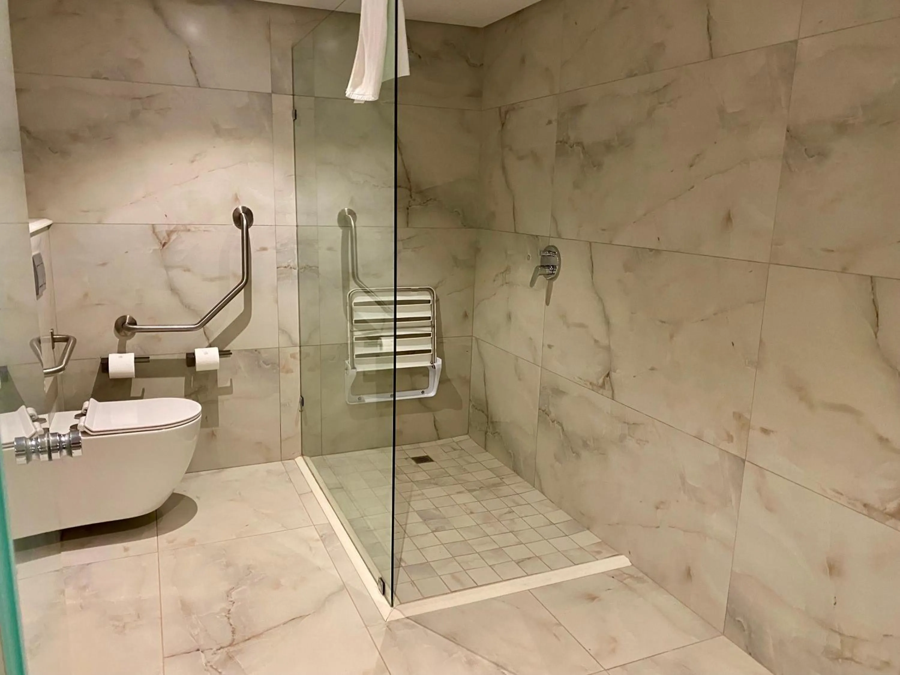 Shower in Coastlands Skye Hotel, Ridgeside, Umhlanga