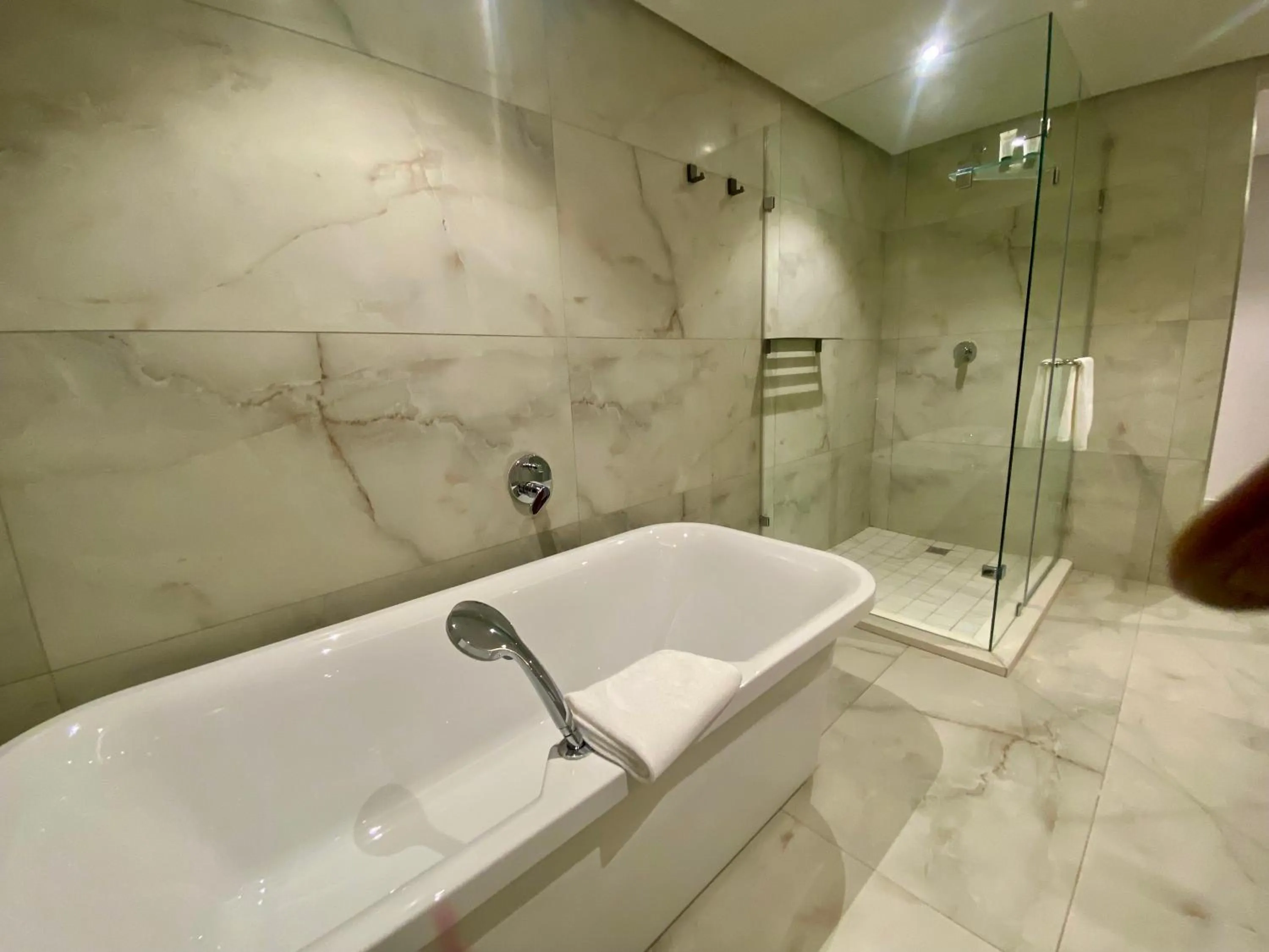 Shower in Coastlands Skye Hotel, Ridgeside, Umhlanga