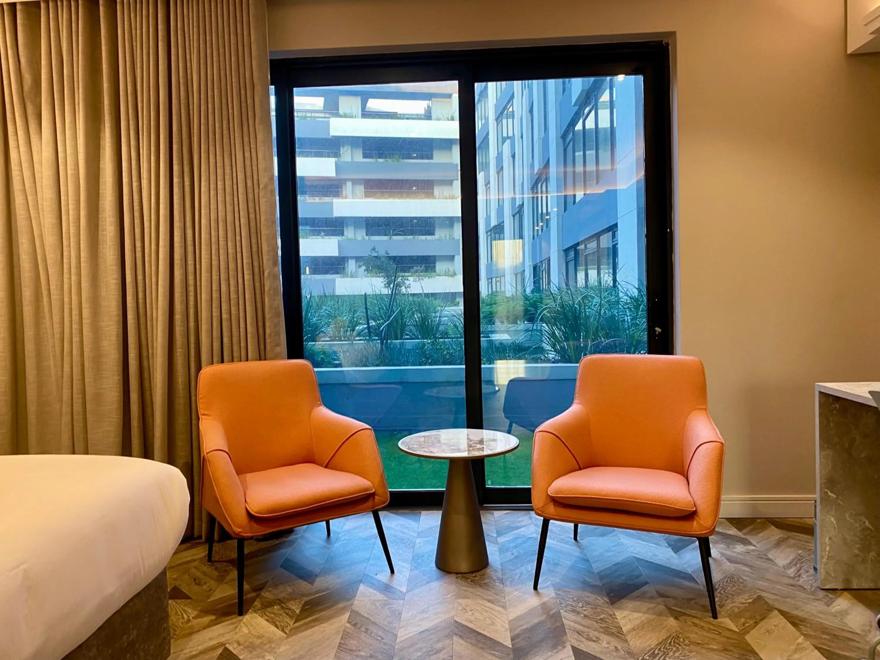 Seating area in Coastlands Skye Hotel, Ridgeside, Umhlanga