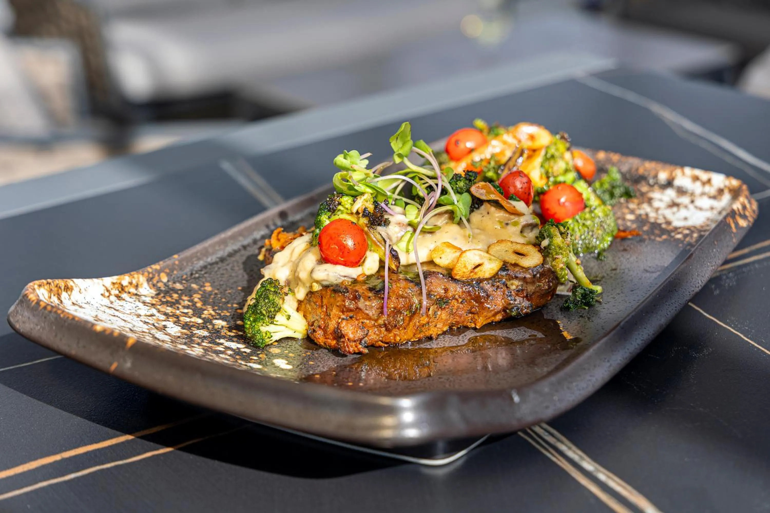 Food close-up in Coastlands Skye Hotel, Ridgeside, Umhlanga