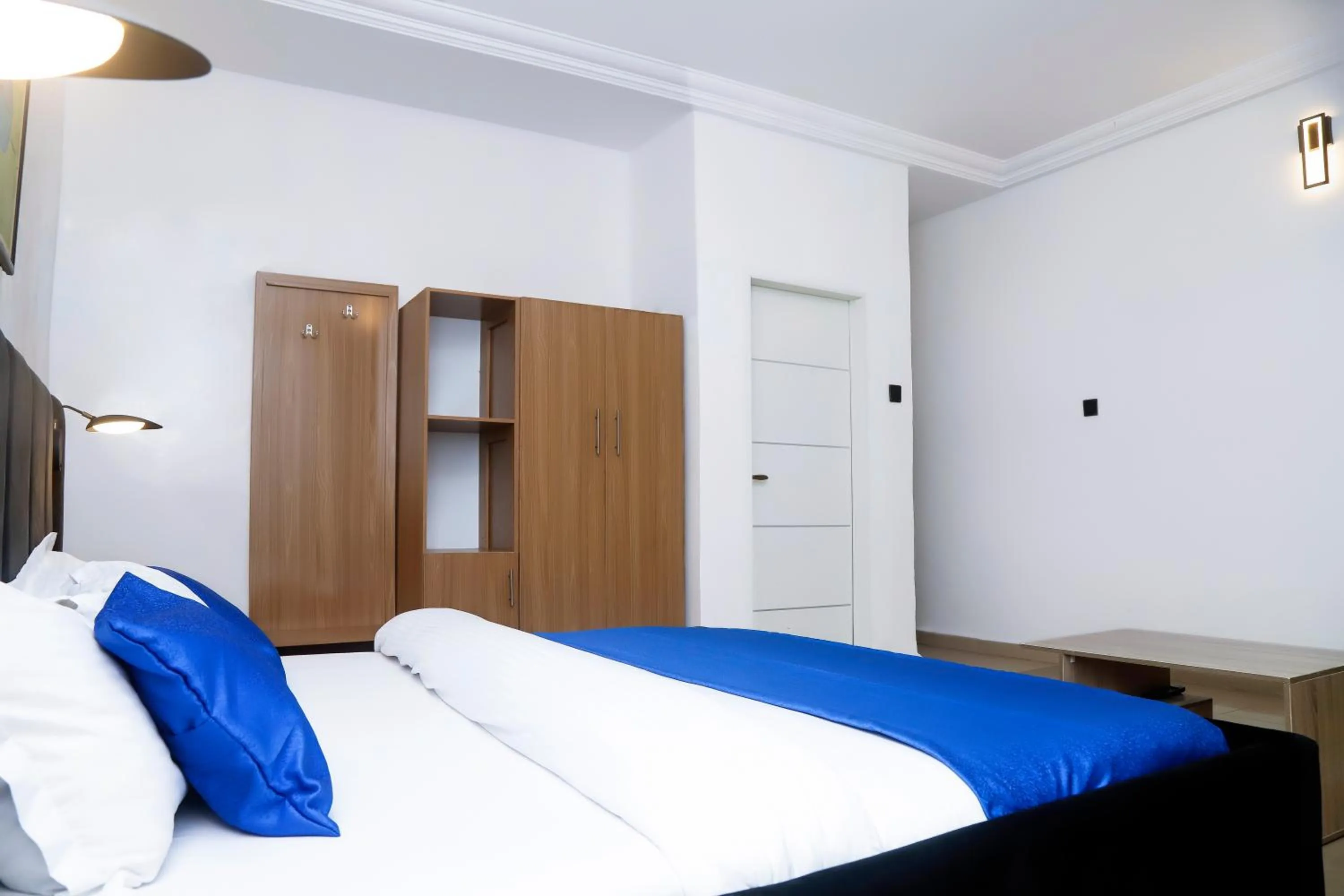 Bed in Western Dreams Hotel